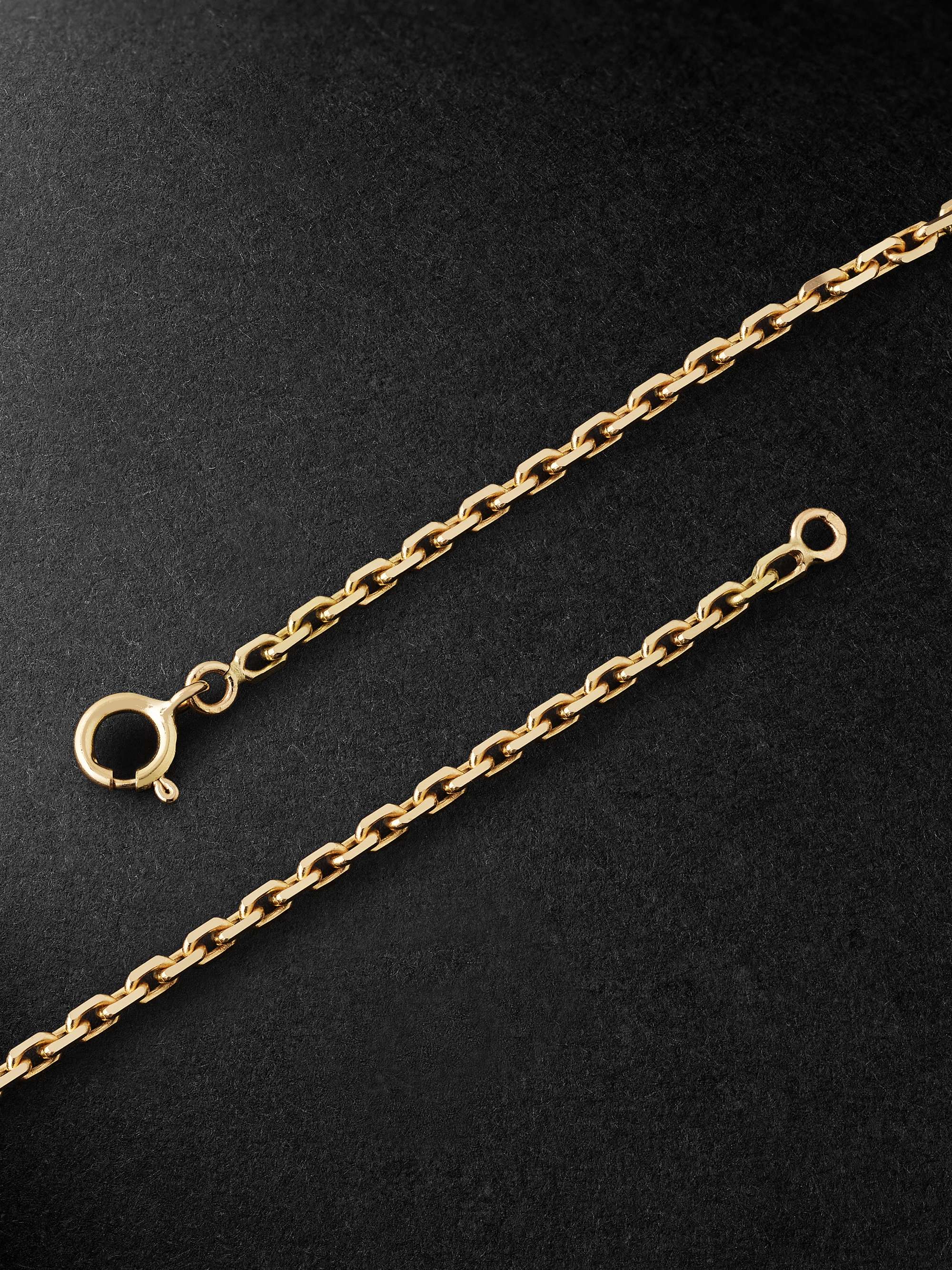 YVONNE LÉON Gold Diamond Necklace