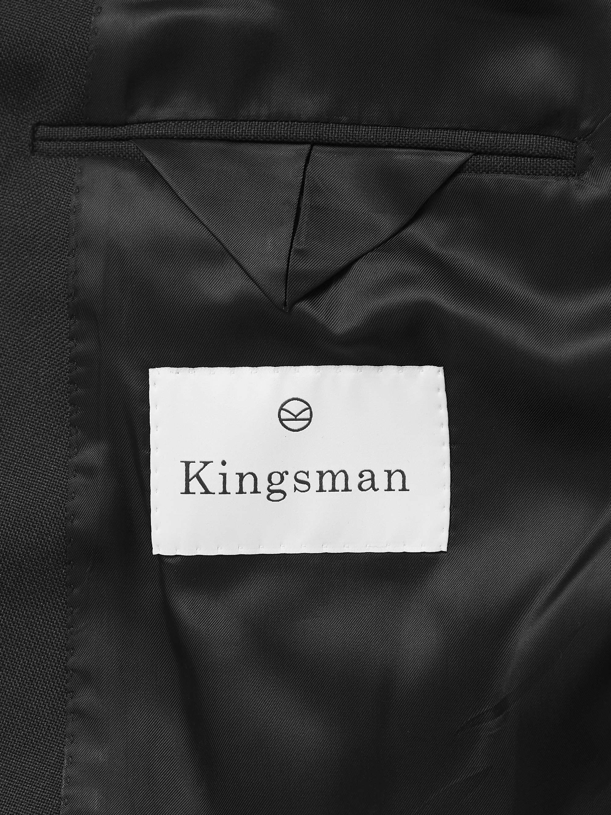 KINGSMAN Harry Wool and Mohair-Blend Tuxedo Jacket