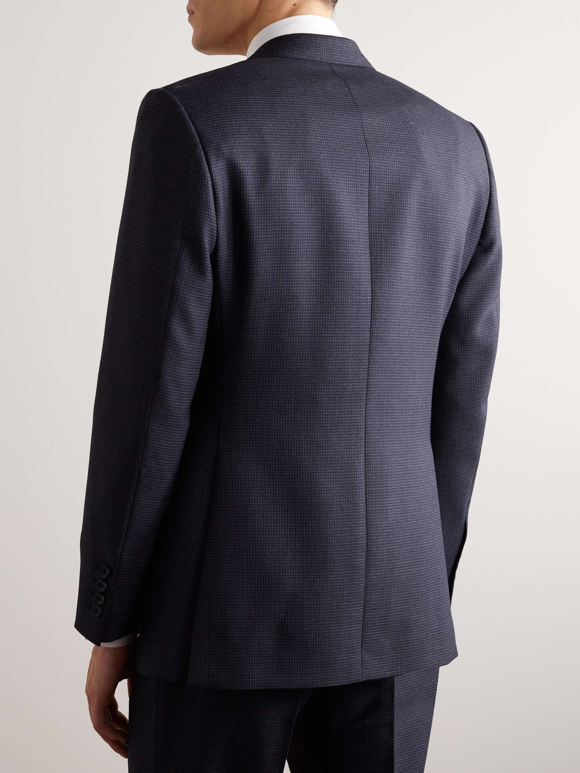 KINGSMAN Puppytooth Wool Suit Jacket