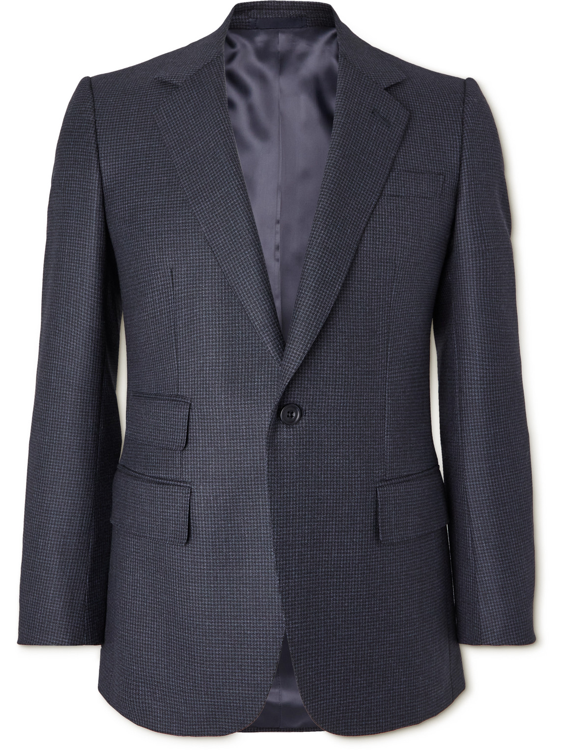 Puppytooth Wool Suit Jacket
