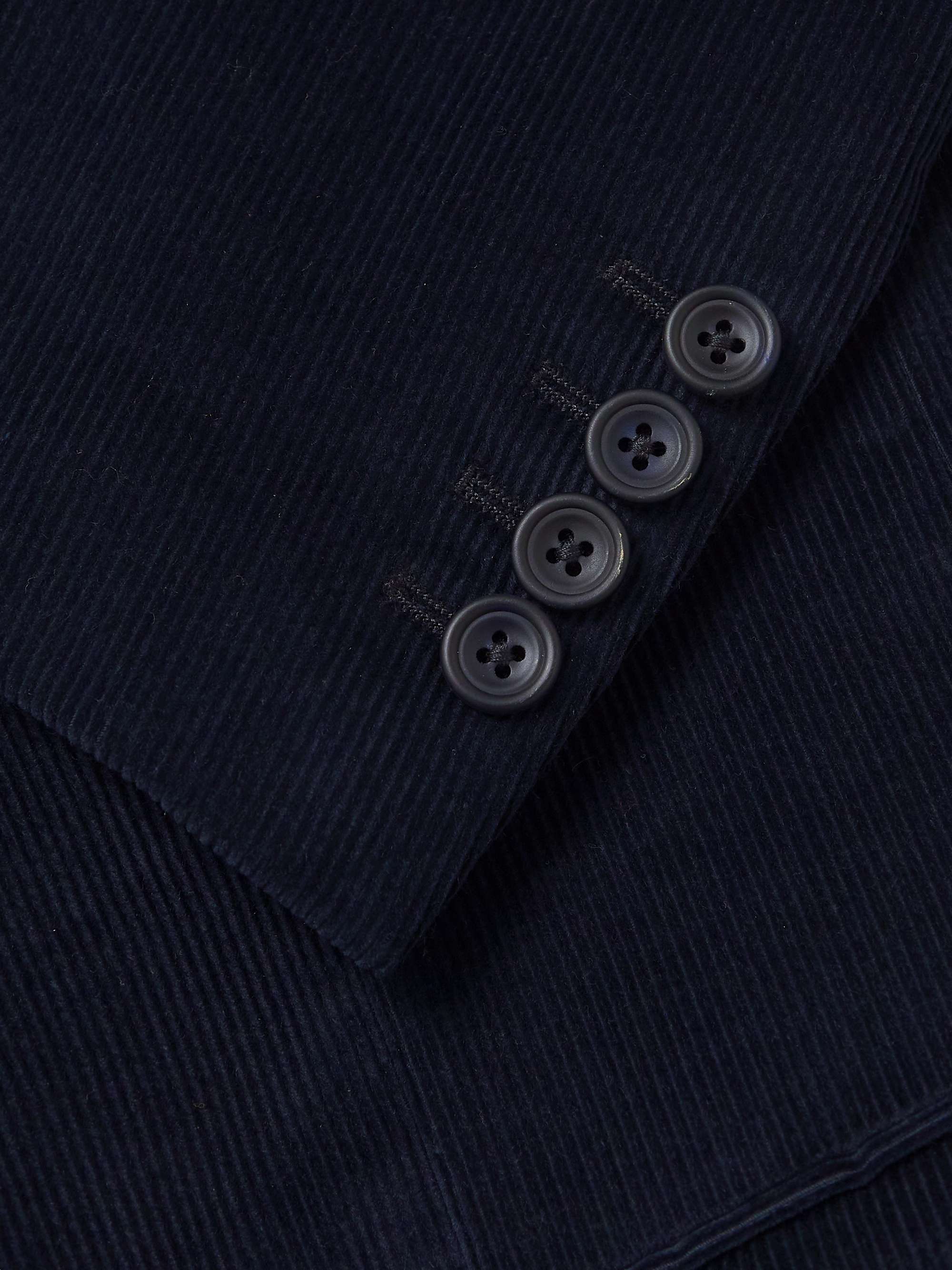 KINGSMAN Slim-Fit Cotton and Cashmere-Blend Corduroy Suit Jacket