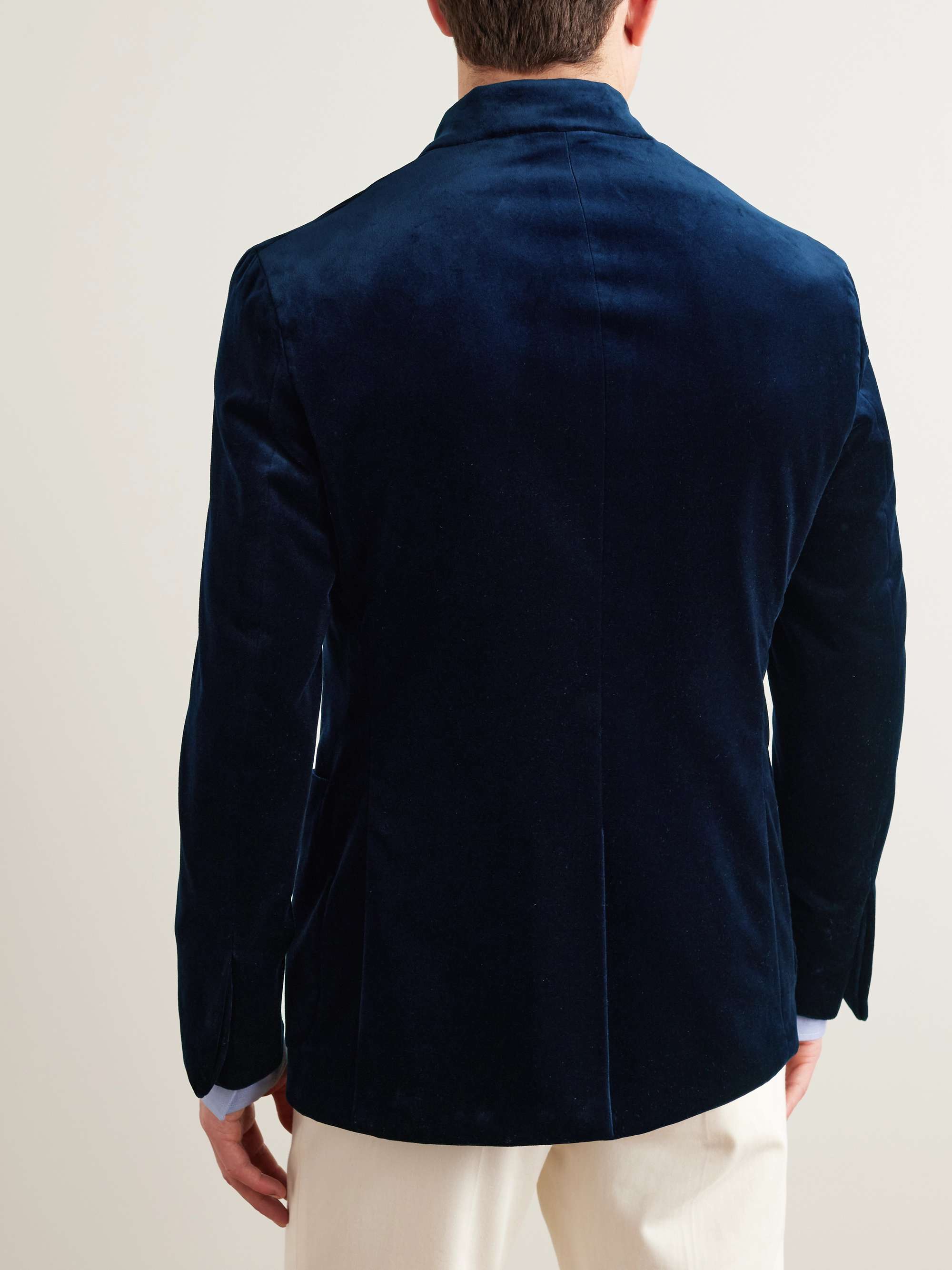 KINGSMAN Cotton-Velvet Blazer