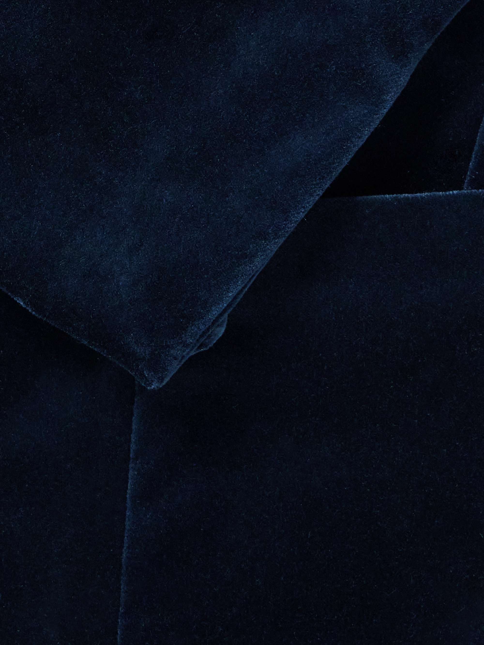 KINGSMAN Cotton-Velvet Blazer