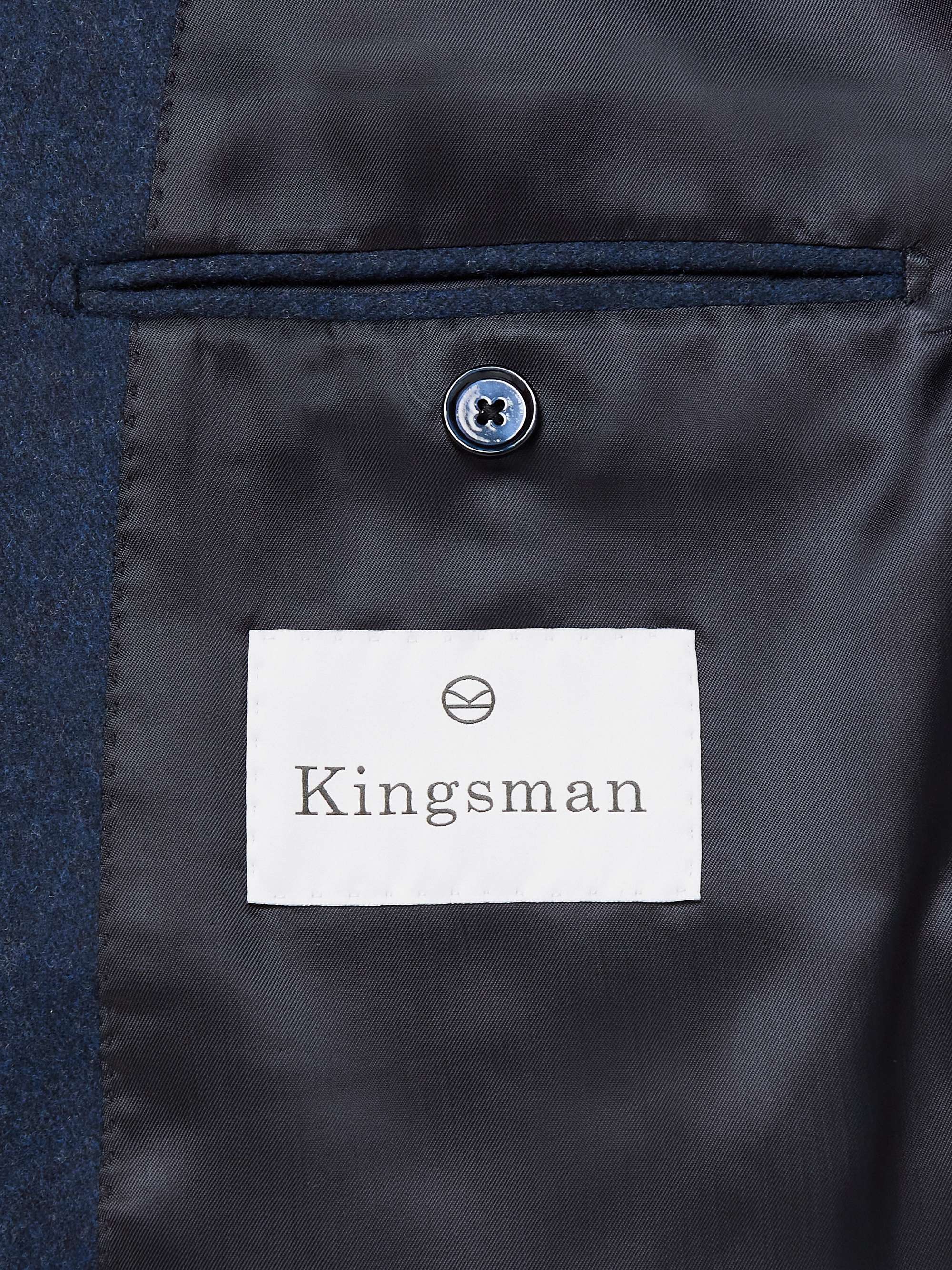 KINGSMAN Wool-Flannel Suit Jacket
