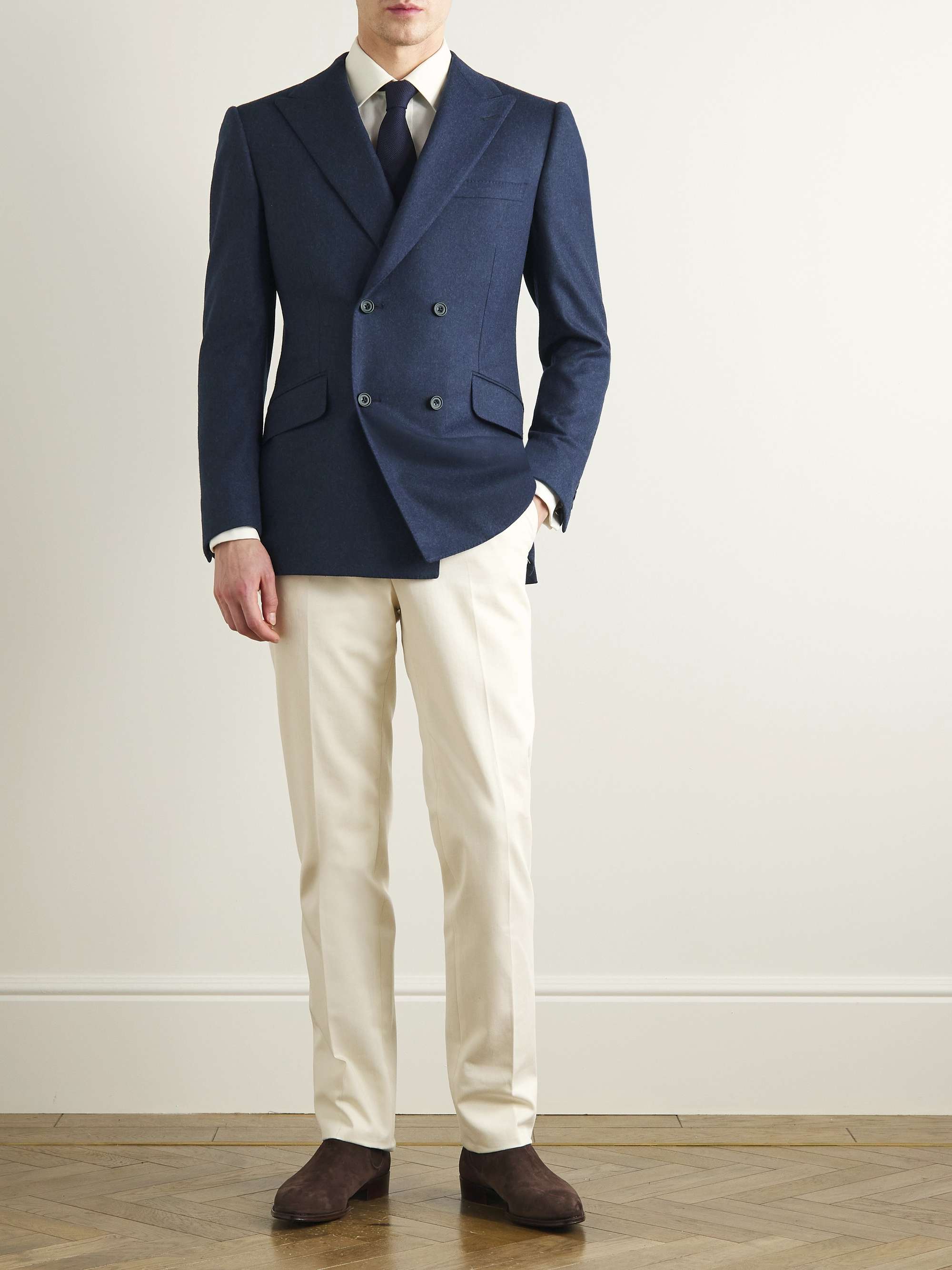 KINGSMAN Wool-Flannel Suit Jacket
