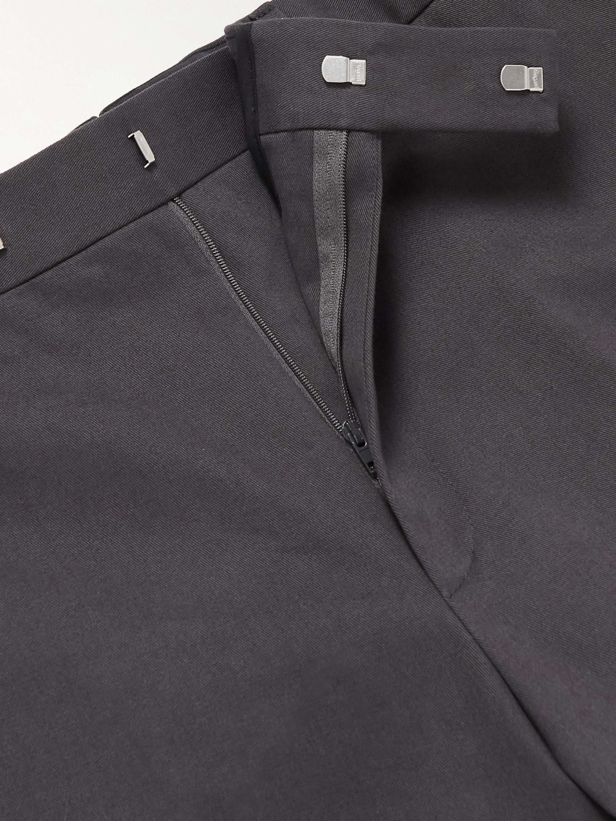 KINGSMAN Straight-Leg Cotton-Twill Chinos