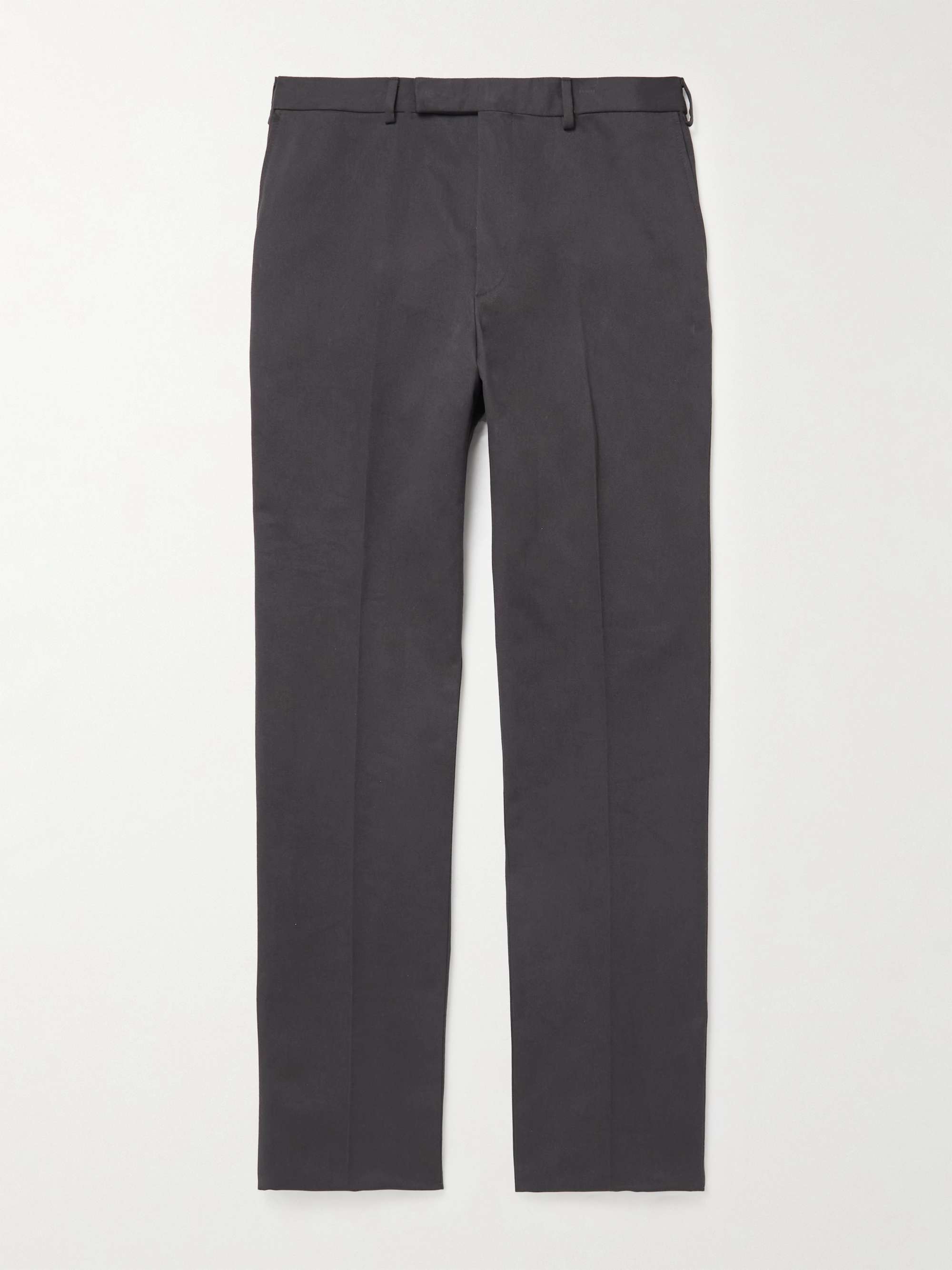 KINGSMAN Straight-Leg Cotton-Twill Chinos for Men | MR PORTER