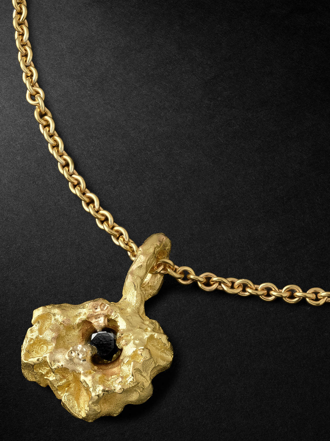 Shop Elhanati Rock Gold Diamond Necklace