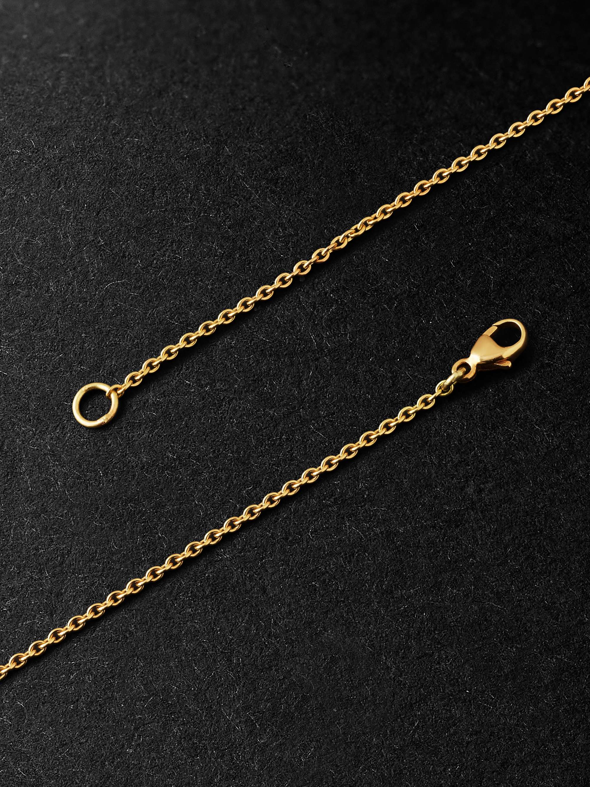 ELHANATI Rock Gold Emerald Necklace