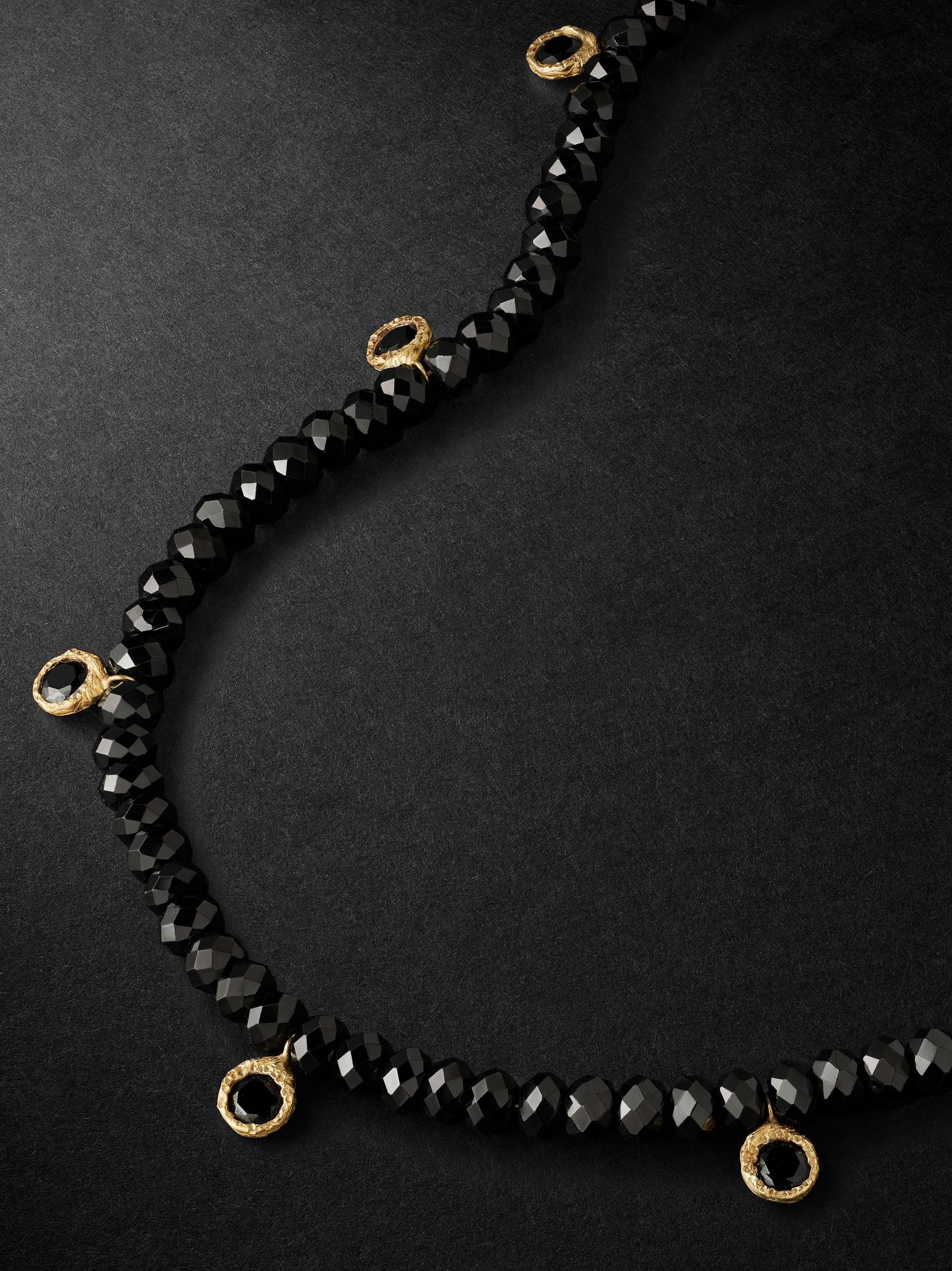ELHANATI Pacino Gold Spinel Beaded Necklace