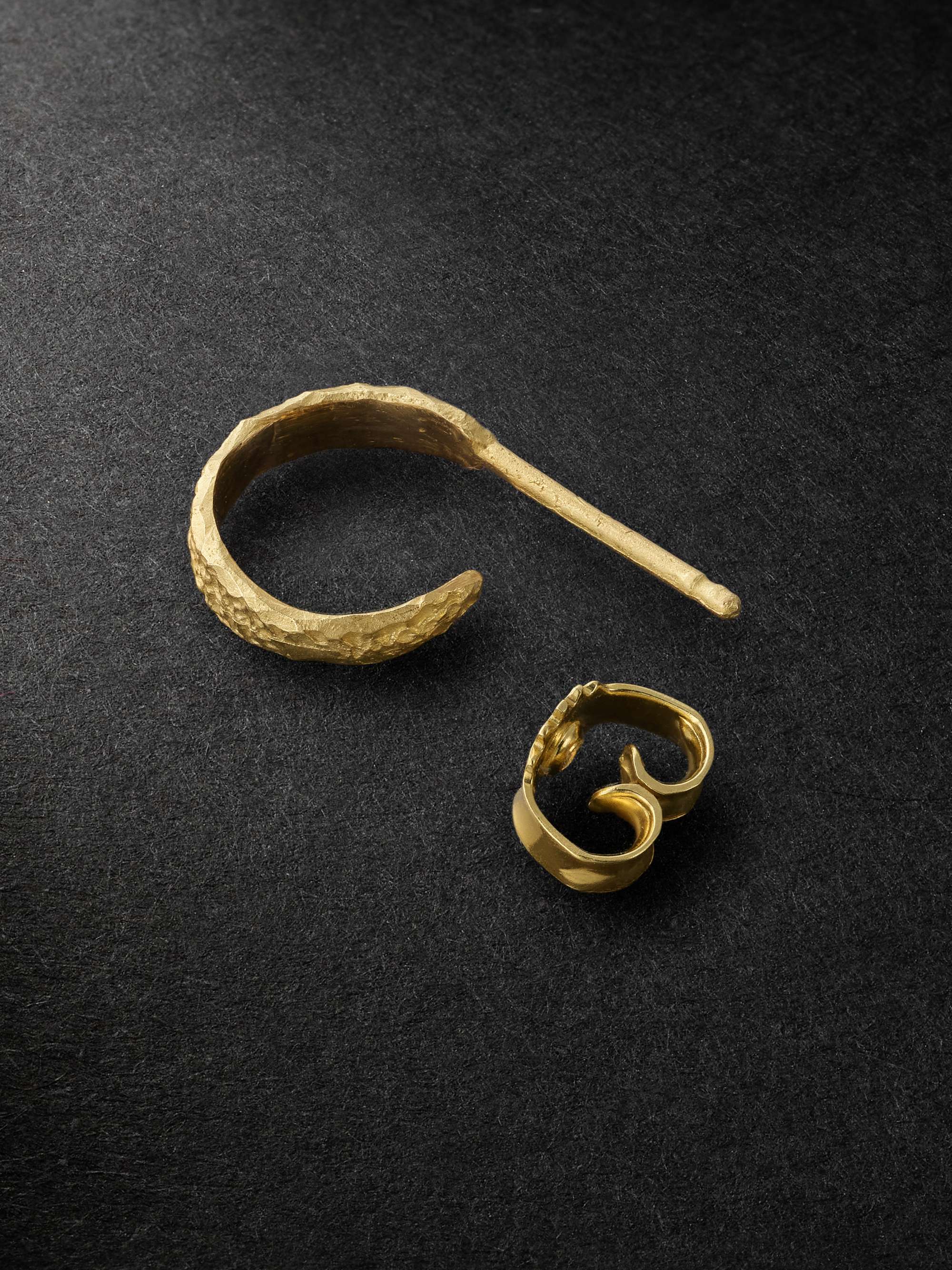 ELHANATI Roxy Gold Single Hoop Earring