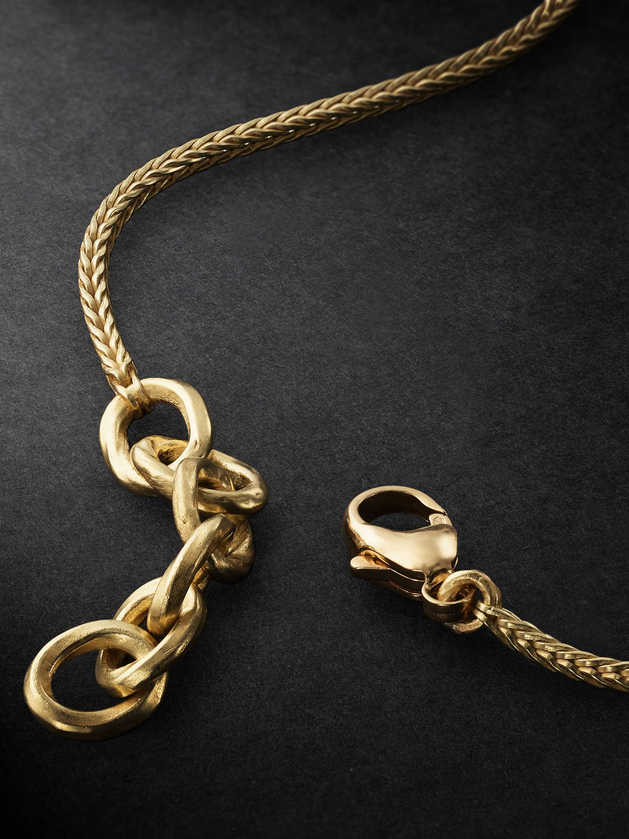 ELHANATI Mezuzah Gold Diamond Bracelet
