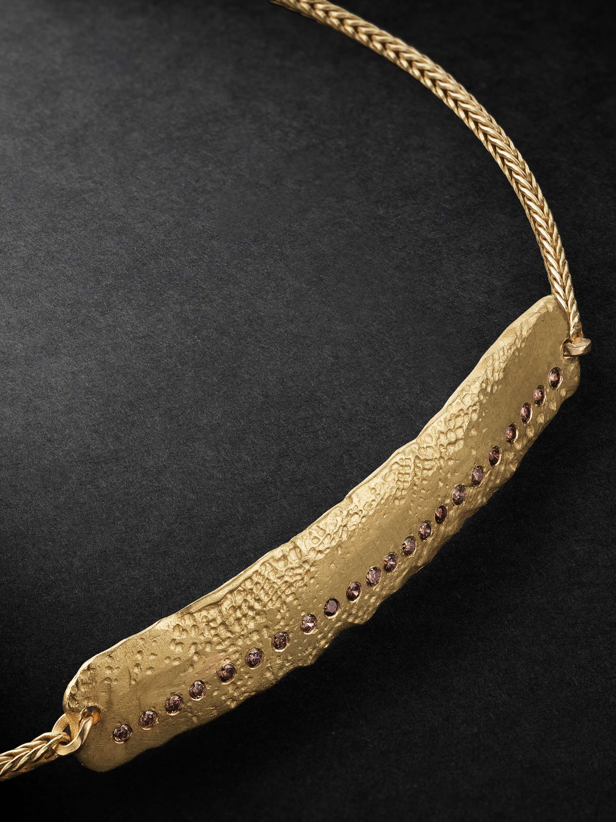 ELHANATI Mezuzah Gold Diamond Bracelet