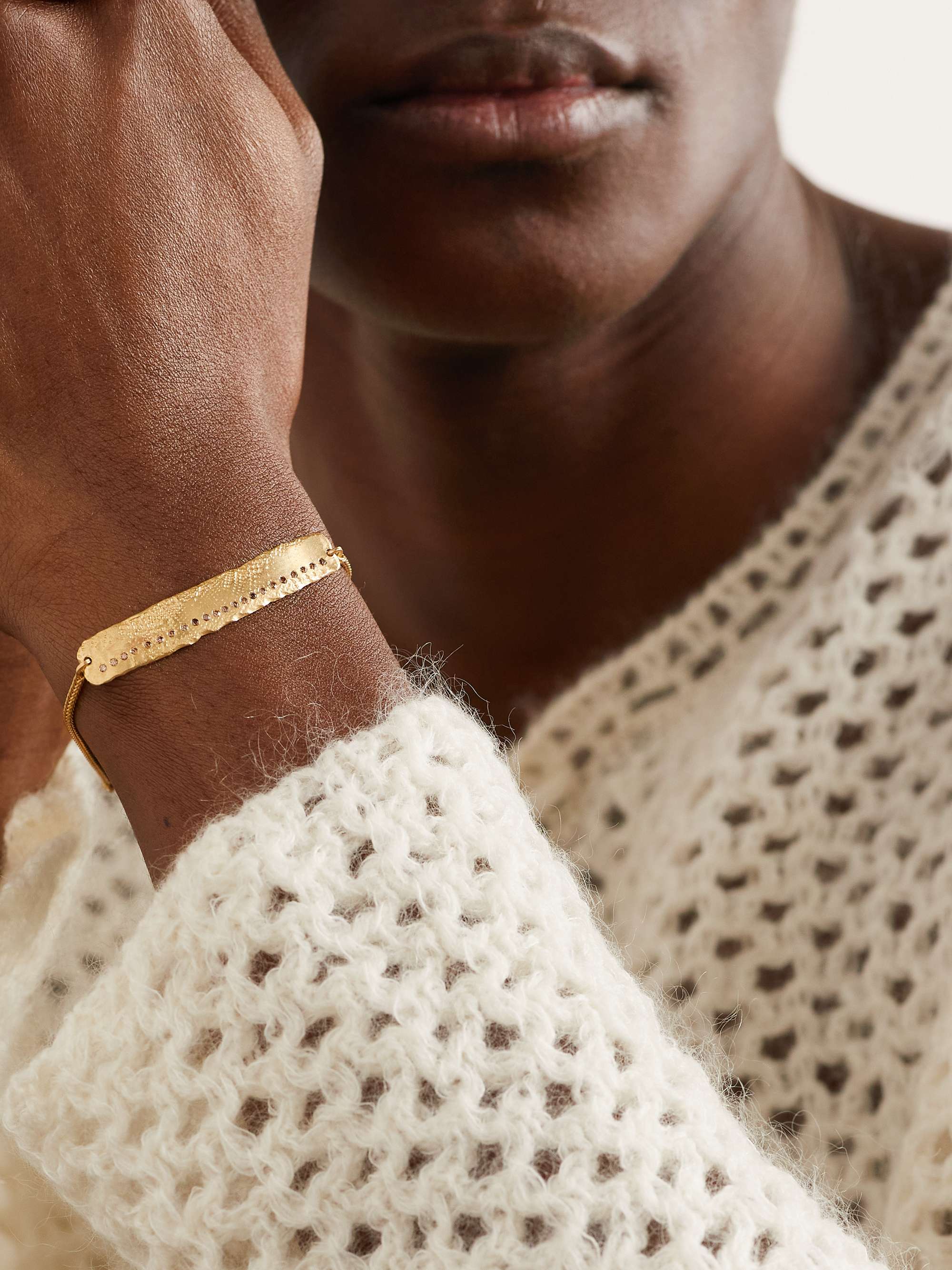 CROCHET CHAIN BRACELET Vestopazzo - Store Online Spring Summer 22
