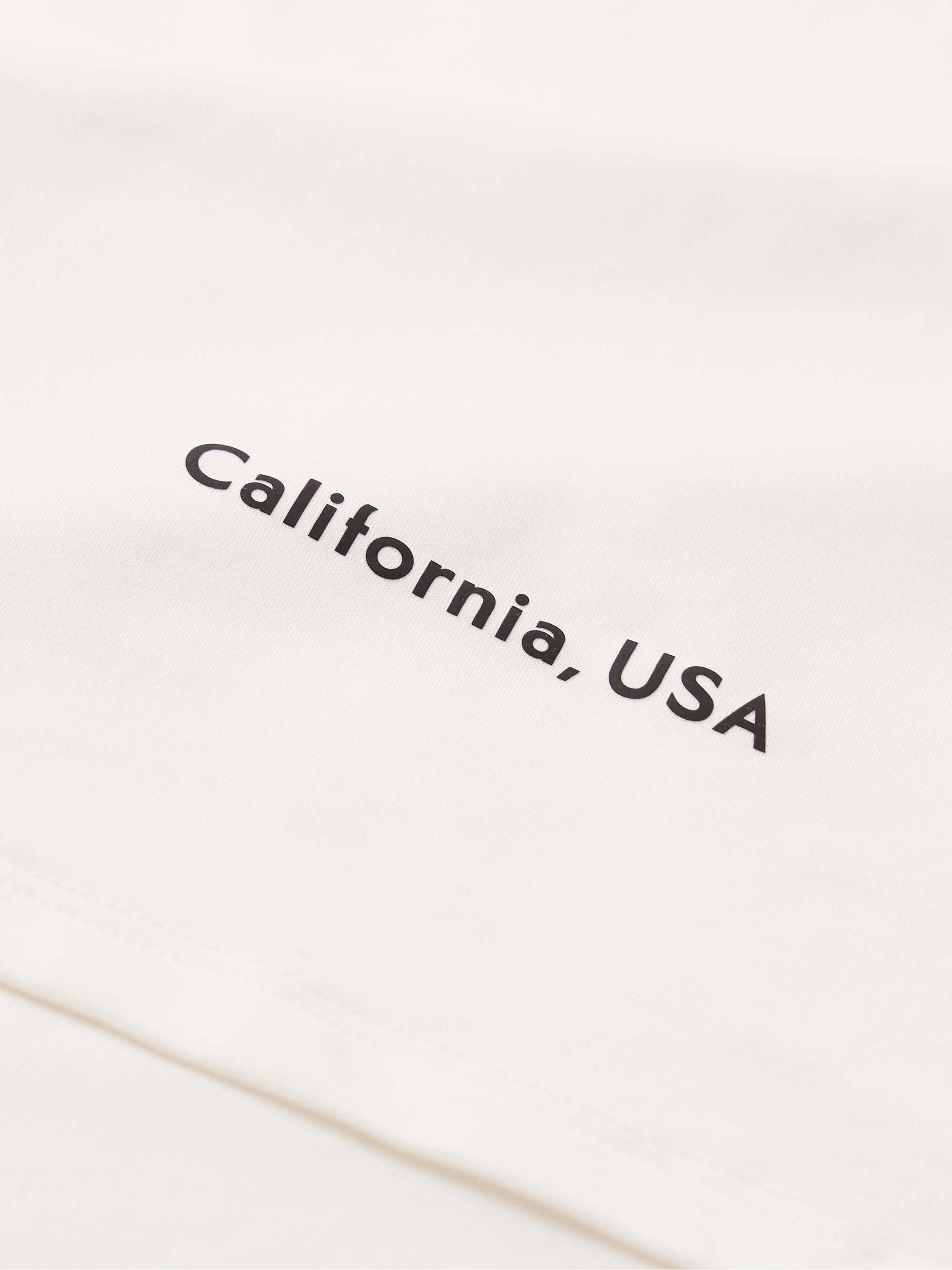 DISTRICT VISION Logo-Print Stretch-Jersey Running T-Shirt