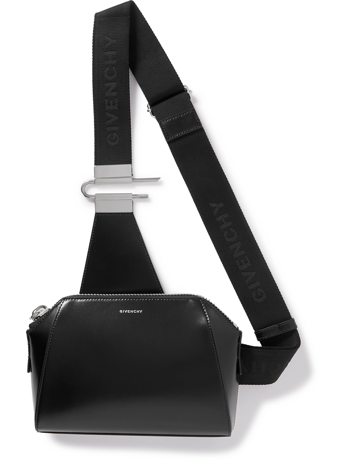 GIVENCHY ANTIGONA LEATHER MESSENGER BAG