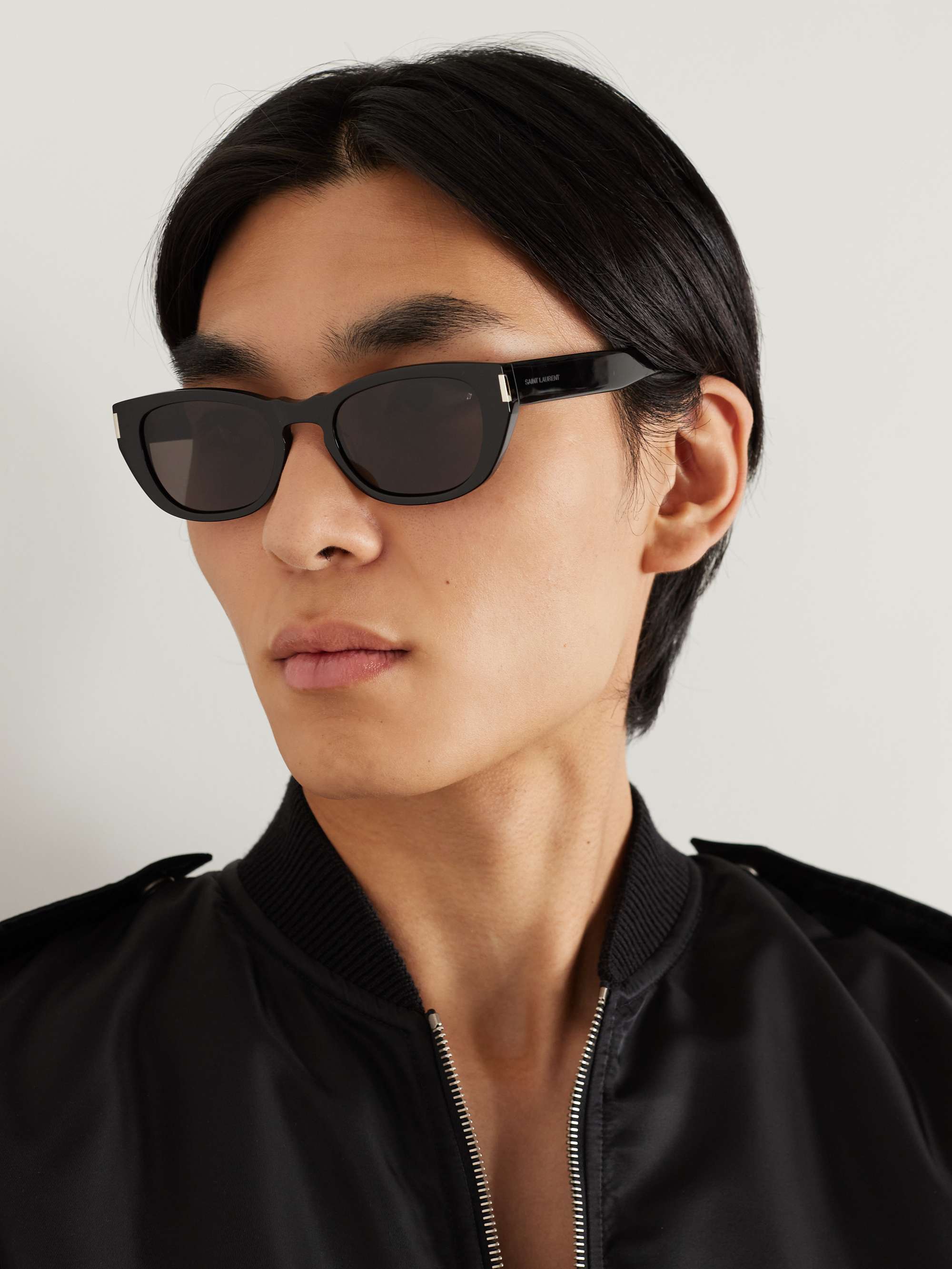 SAINT LAURENT EYEWEAR D-Frame Acetate Sunglasses for Men | MR PORTER