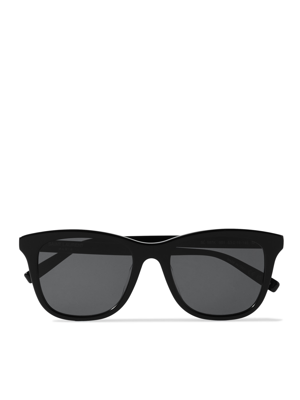 Saint Laurent D-frame Acetate Sunglasses In Black