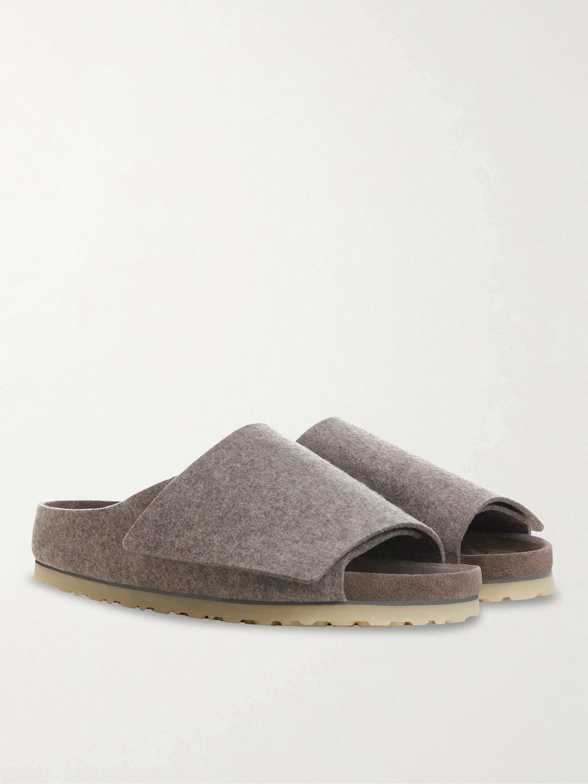 BIRKENSTOCK 1774 + Fear of God Wool-Felt Sandals for Men | MR PORTER