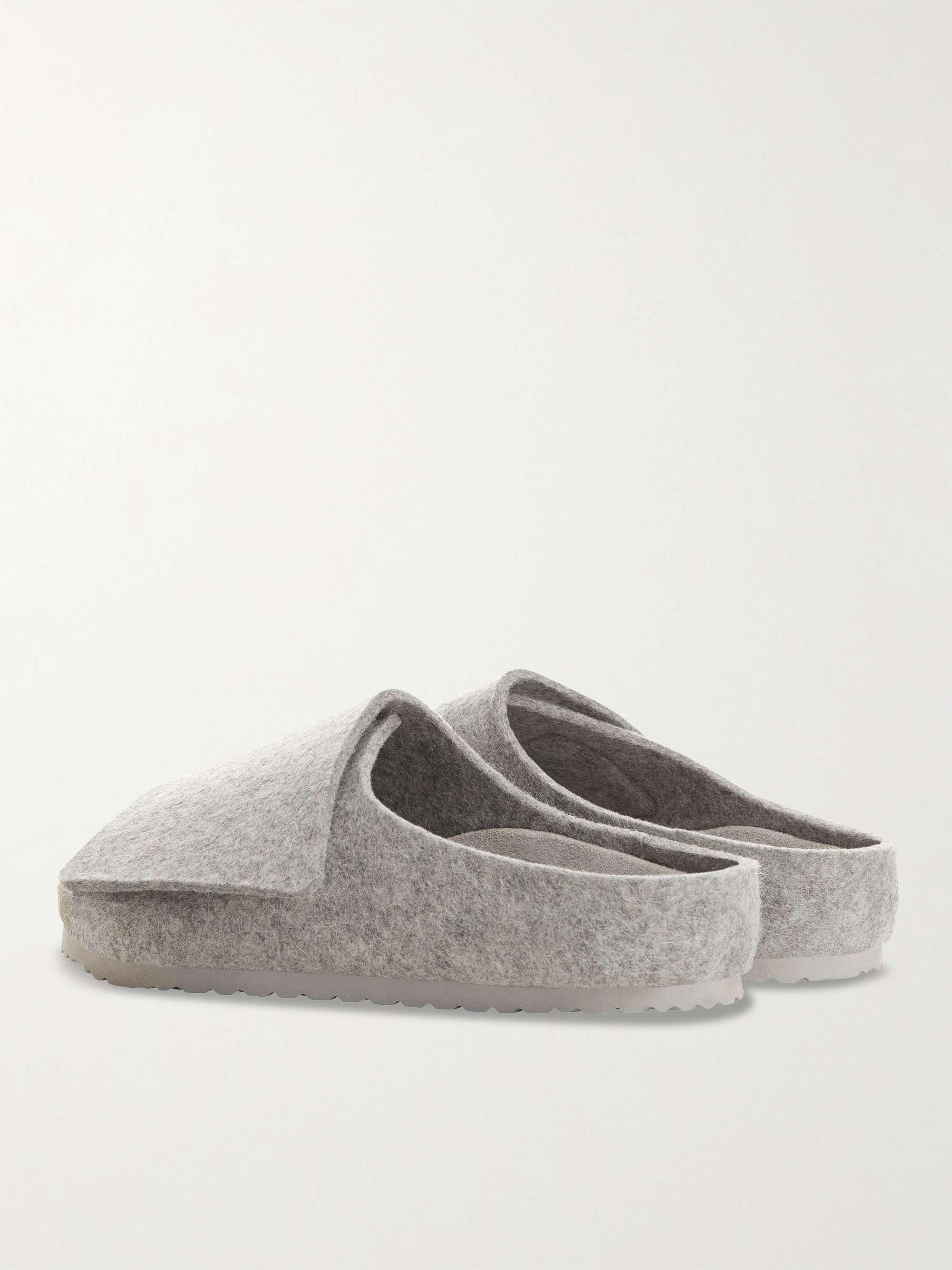 BIRKENSTOCK 1774 + Fear of God Kids Los Feliz Wool-Felt Sandals