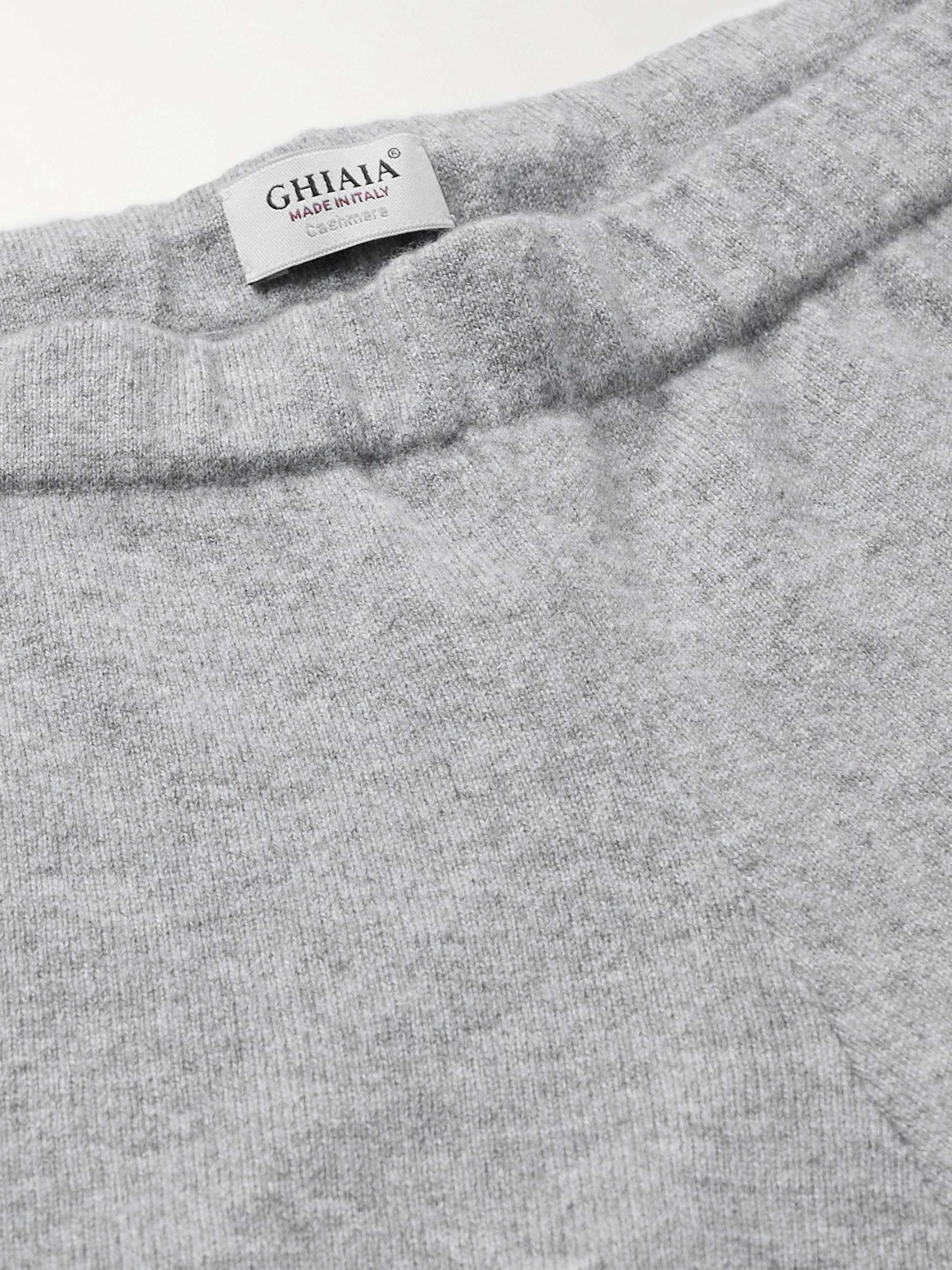 GHIAIA CASHMERE Tapered Cashmere Sweatpants for Men MR PORTER