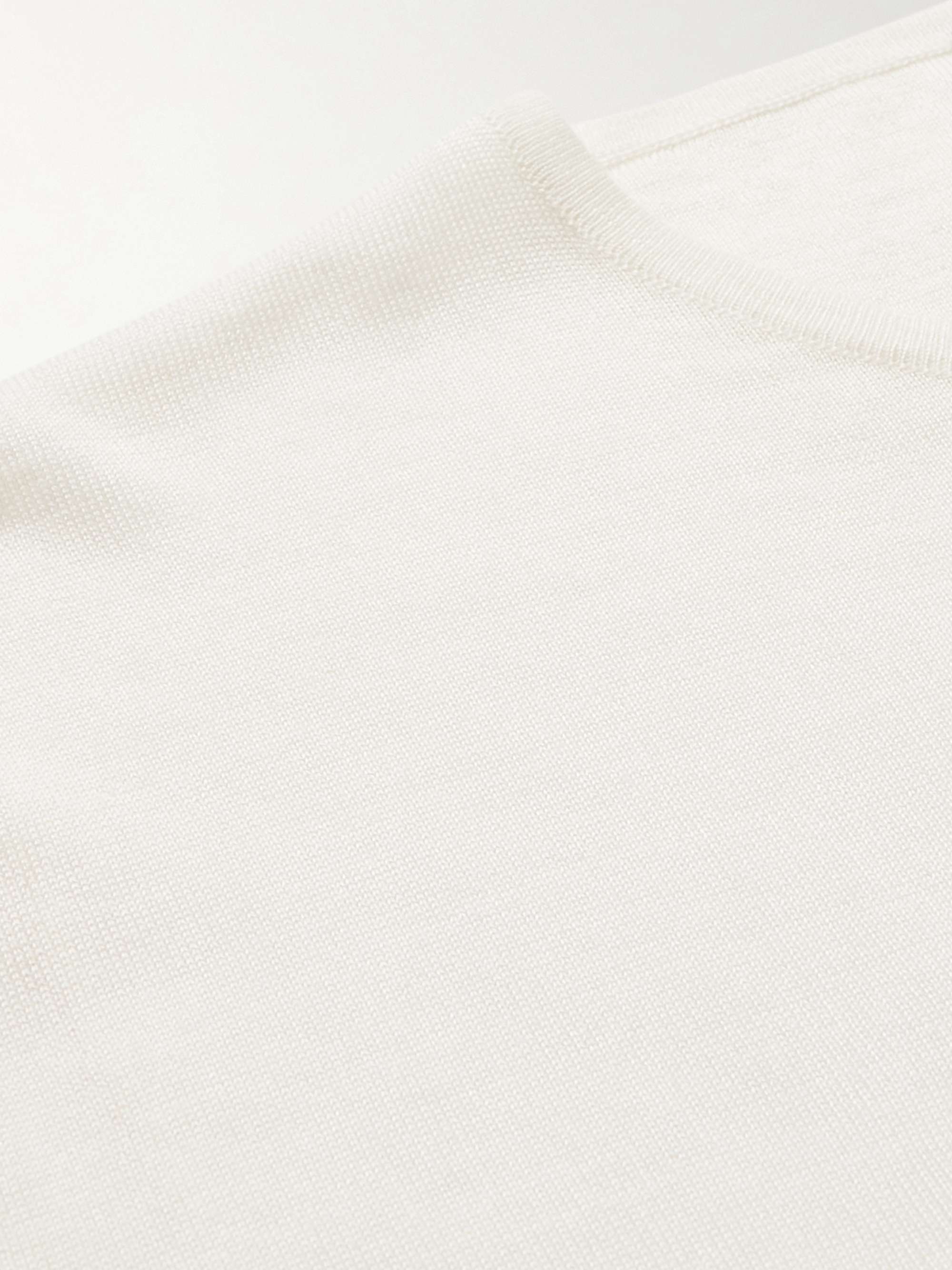 GHIAIA CASHMERE Cashmere and Silk-Blend T-Shirt for Men | MR PORTER