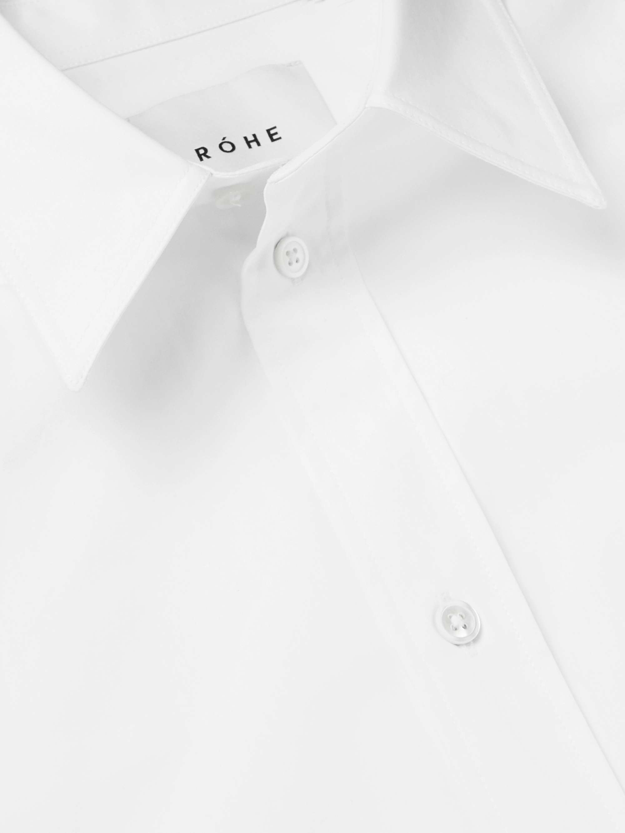 RÓHE Cotton-Poplin Shirt
