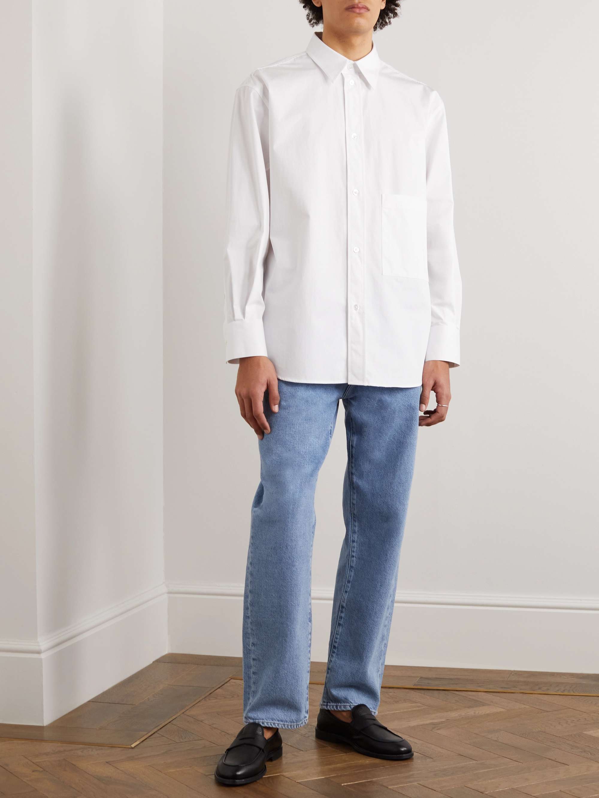 RÓHE Cotton-Poplin Shirt