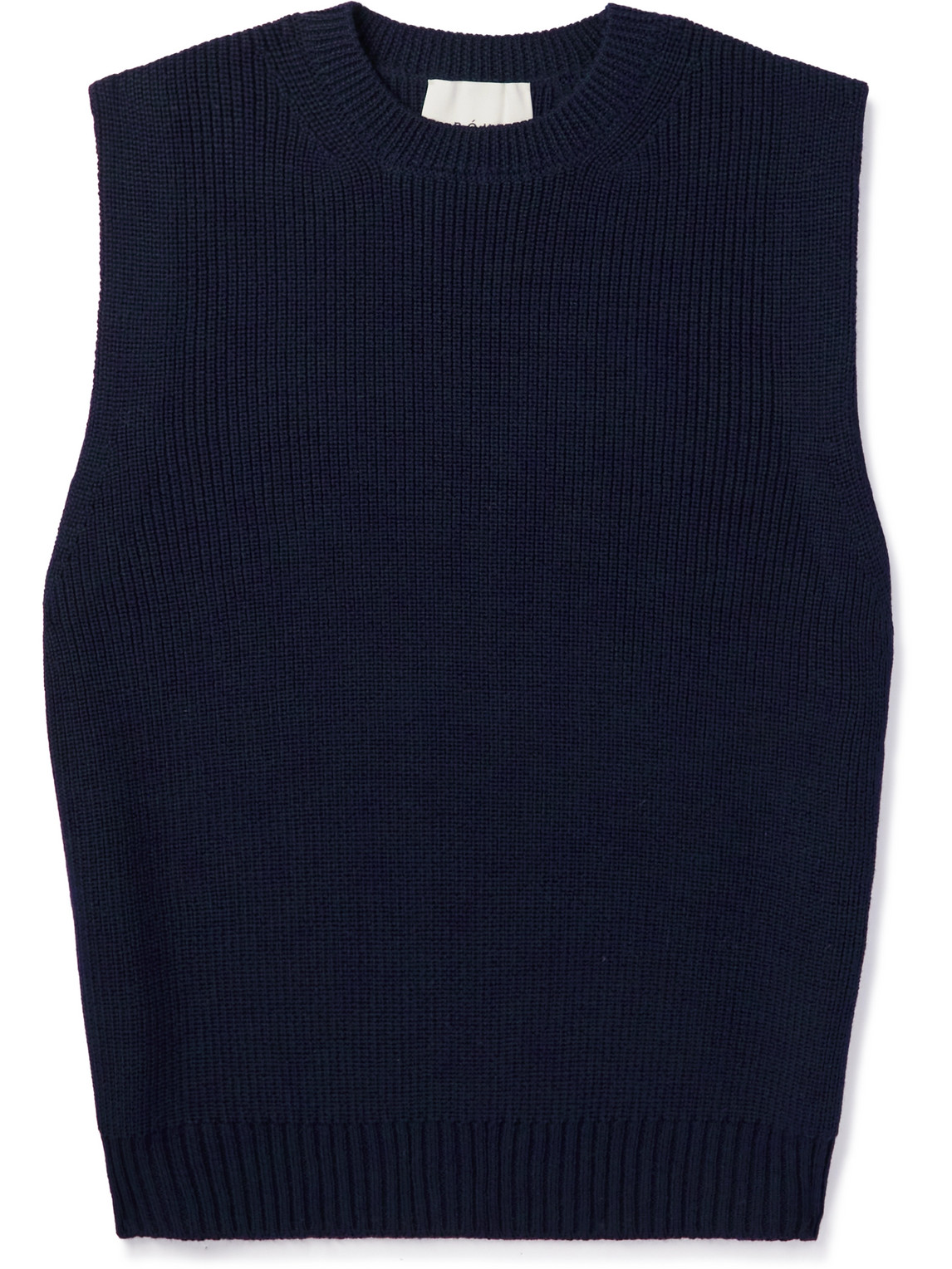 ROHE KICK RIBBED WOOL VEST 