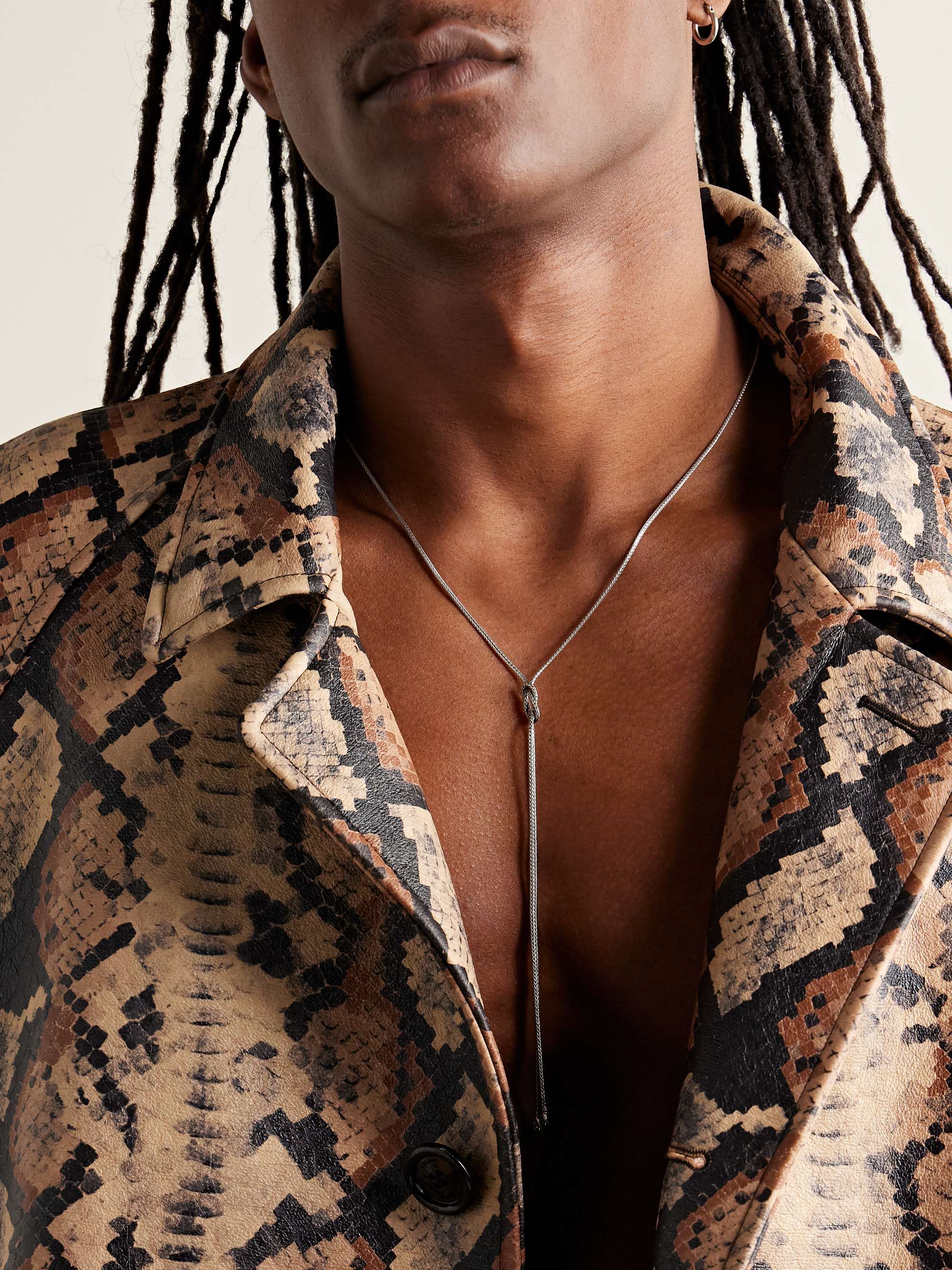 JOHN HARDY Love Knot Silver Necklace