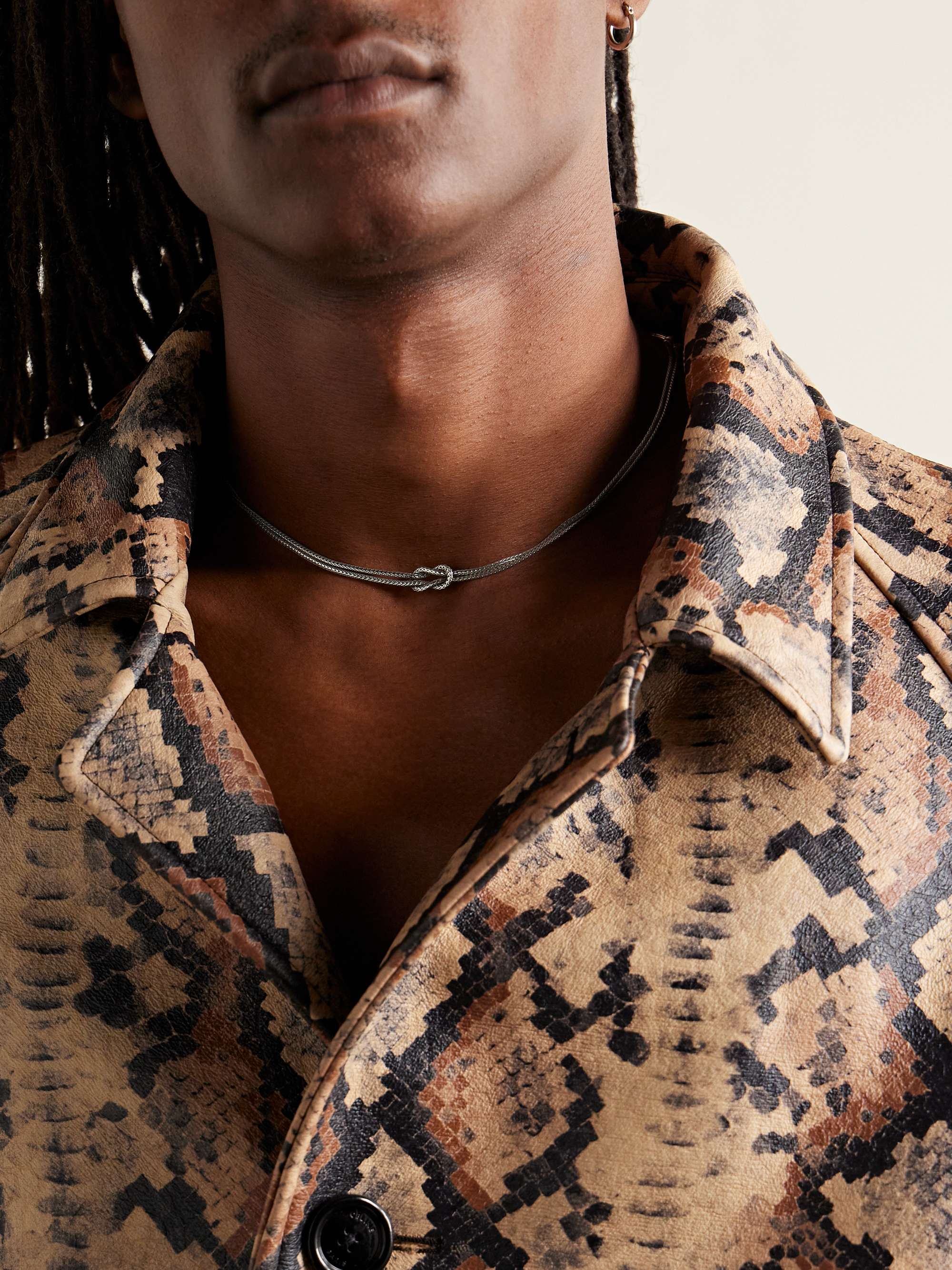 JOHN HARDY Love Knot Silver Necklace