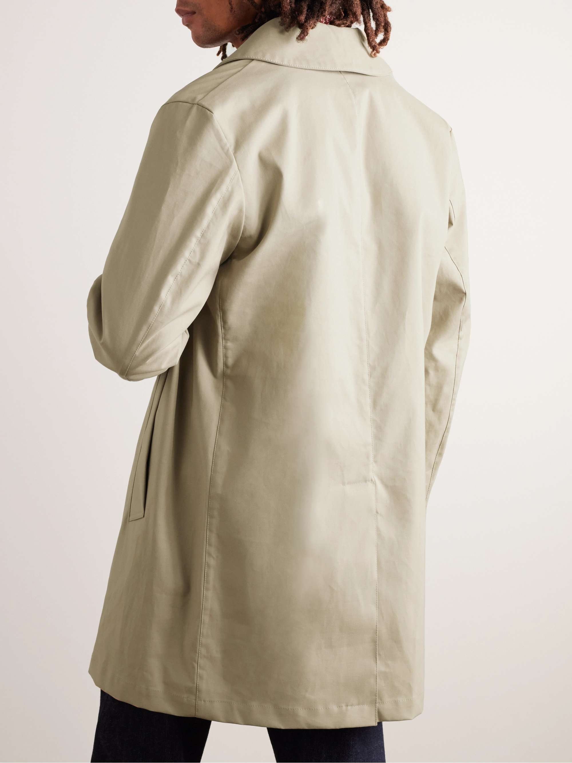 MACKINTOSH Cambridge Bonded Cotton Trench Coat