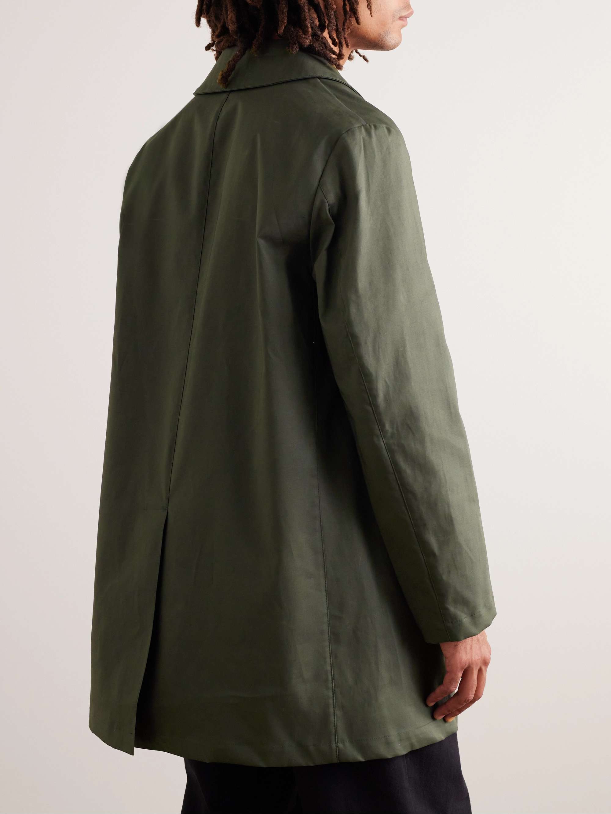 MACKINTOSH Cambridge Bonded Cotton Trench Coat
