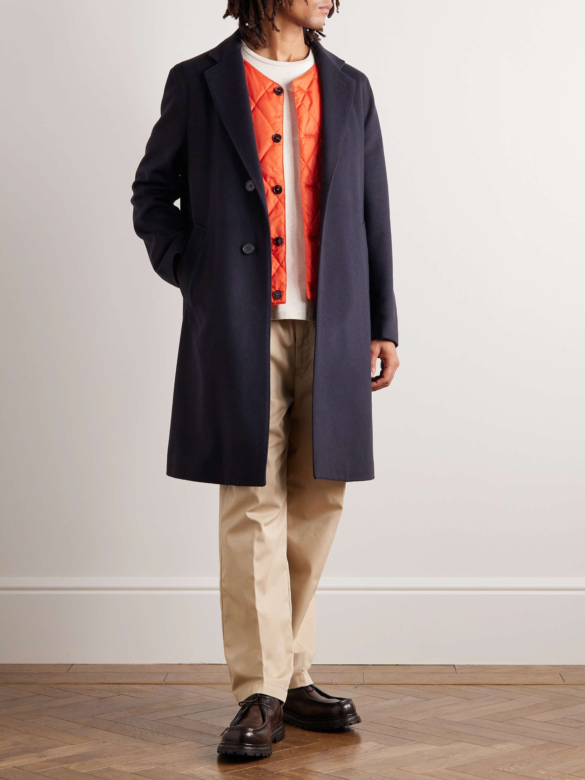 MACKINTOSH Stanley Wool and Cashmere-Blend Coat for Men | MR PORTER