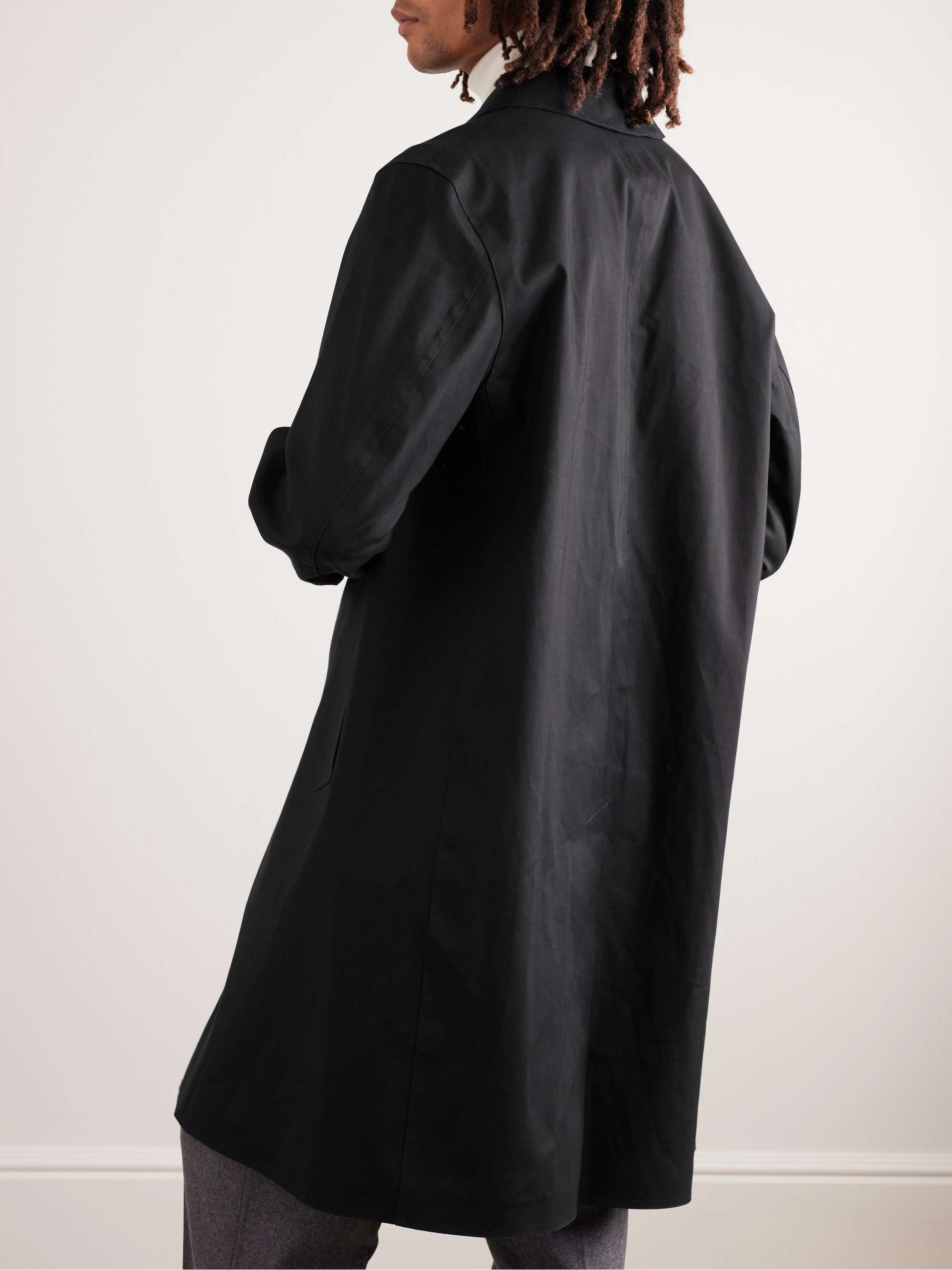 MACKINTOSH Oxford Bonded Cotton Trench Coat