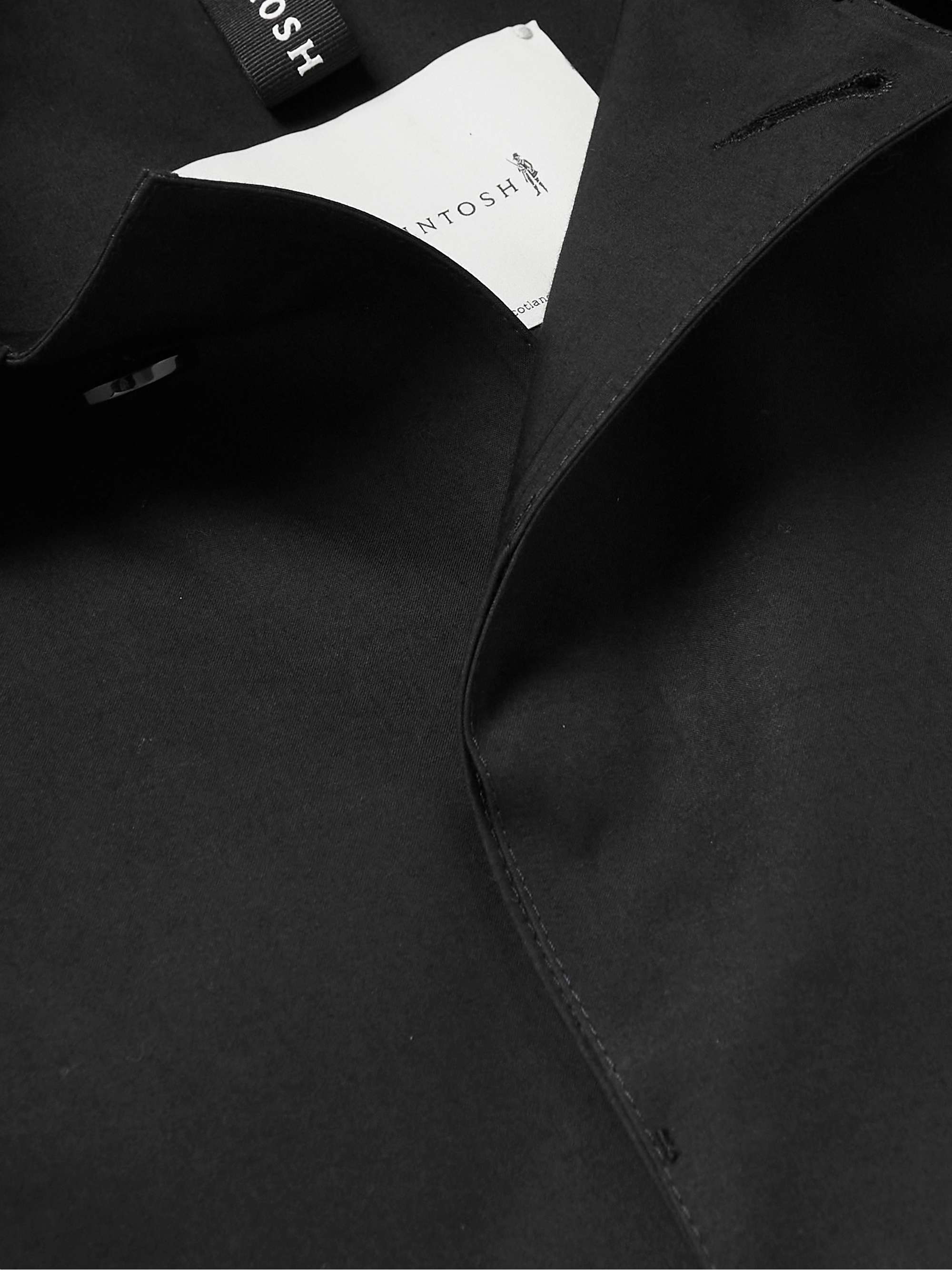 MACKINTOSH Oxford Bonded Cotton Trench Coat