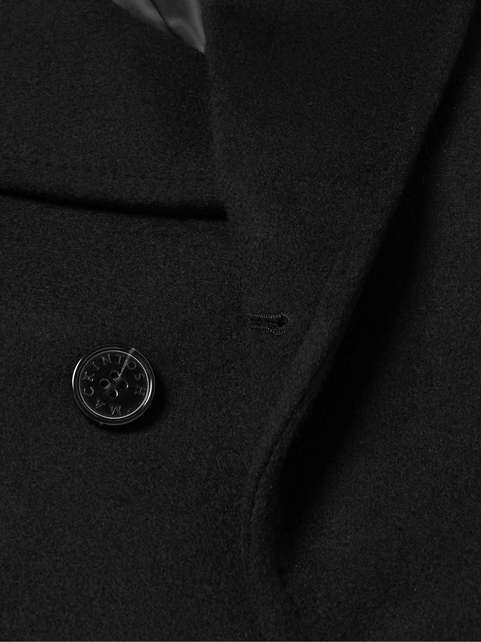 MACKINTOSH Dalton Wool and Cashmere-Blend Peacoat