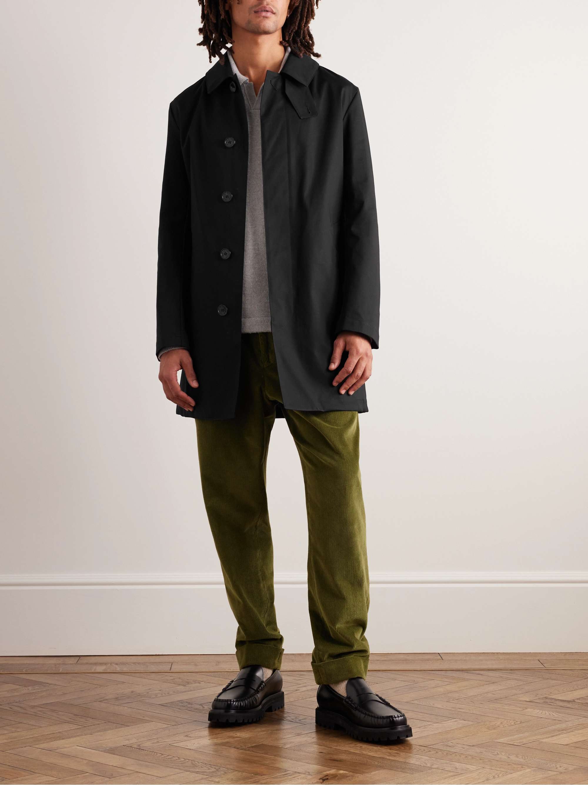 MACKINTOSH Cambridge Bonded Cotton Trench Coat