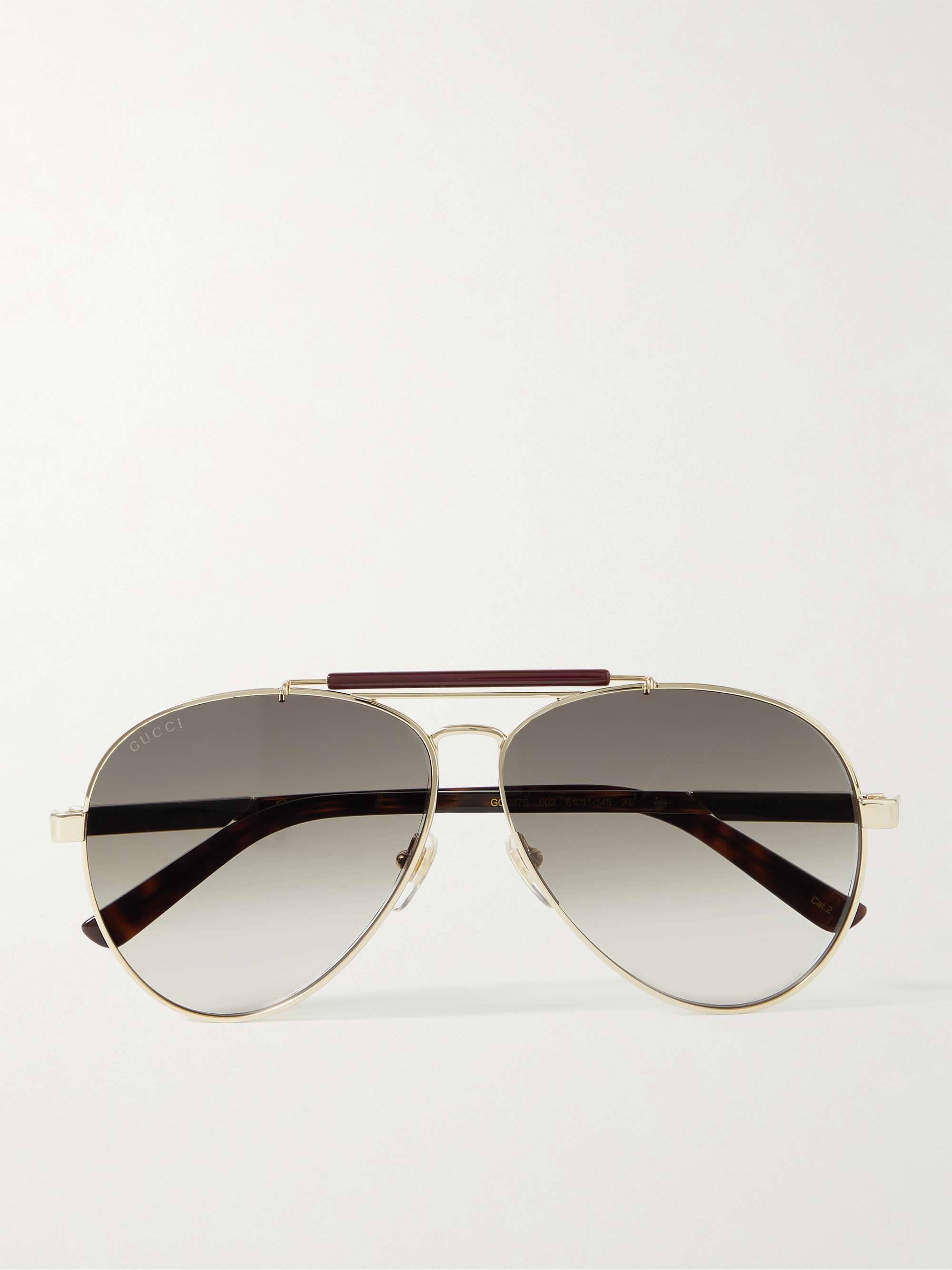 Gucci sunglasses aviator top style
