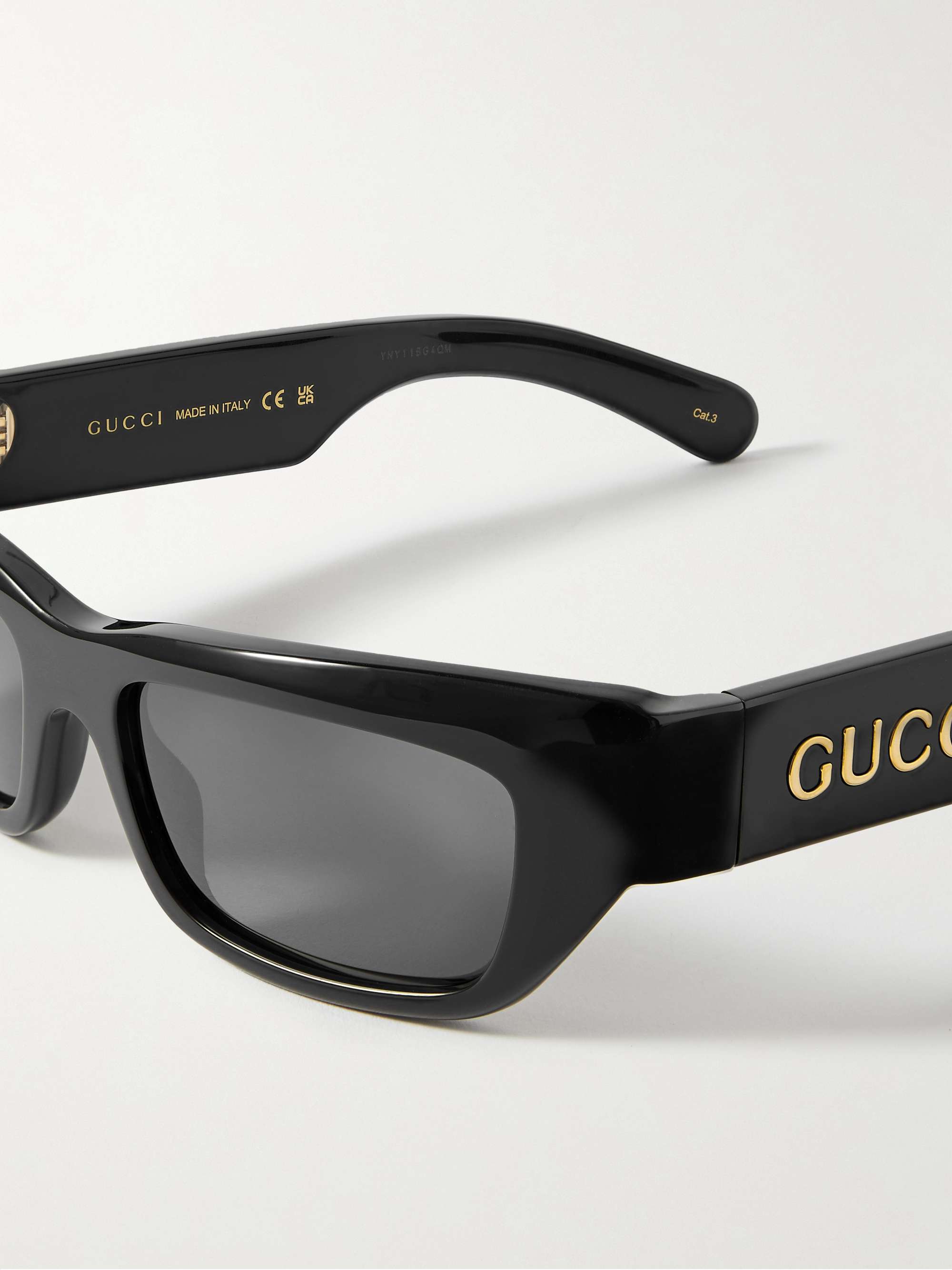 GUCCI EYEWEAR Cat-Eye Acetate Sunglasses