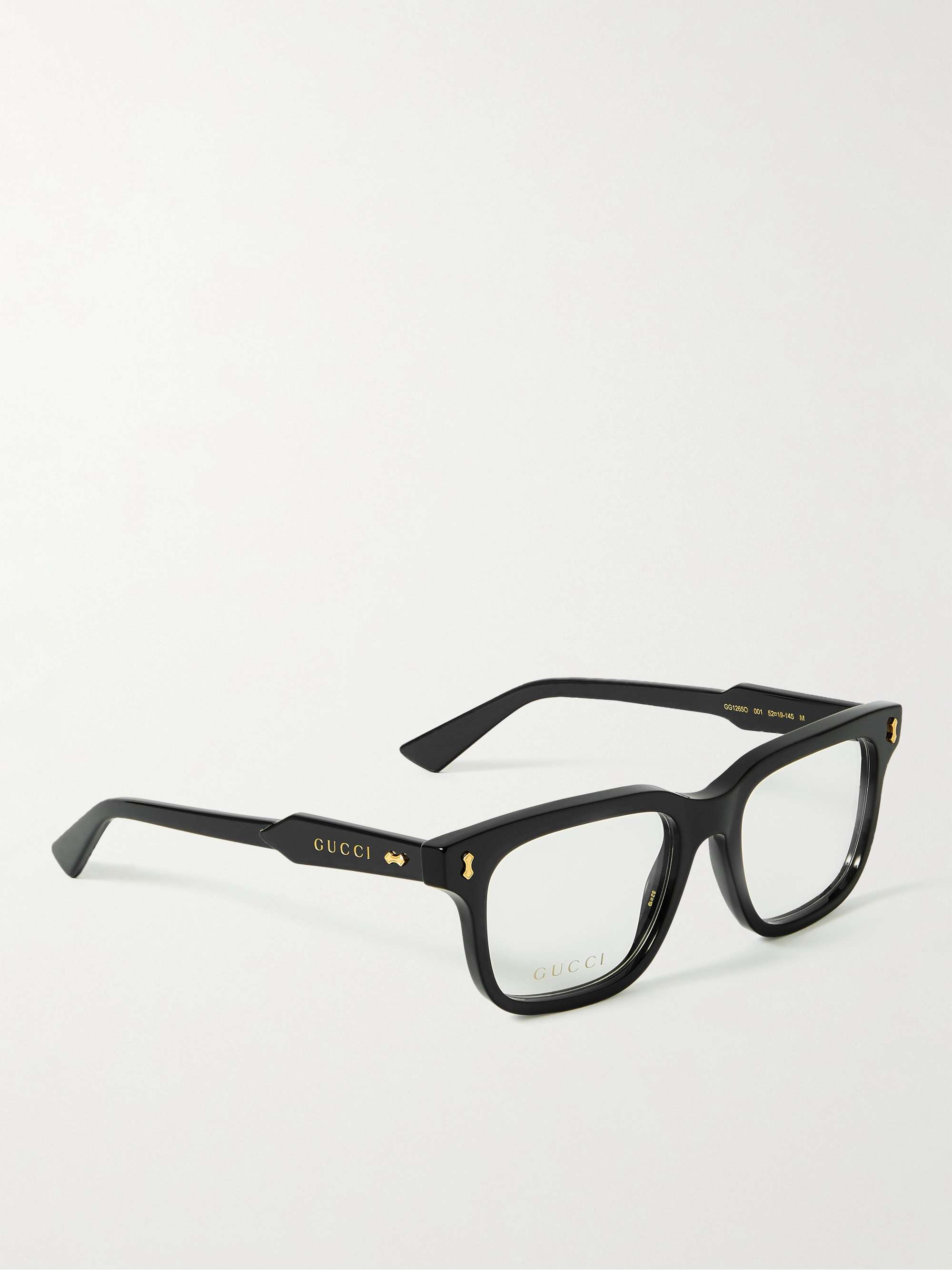 GUCCI EYEWEAR Square-Frame Acetate Optical Glasses