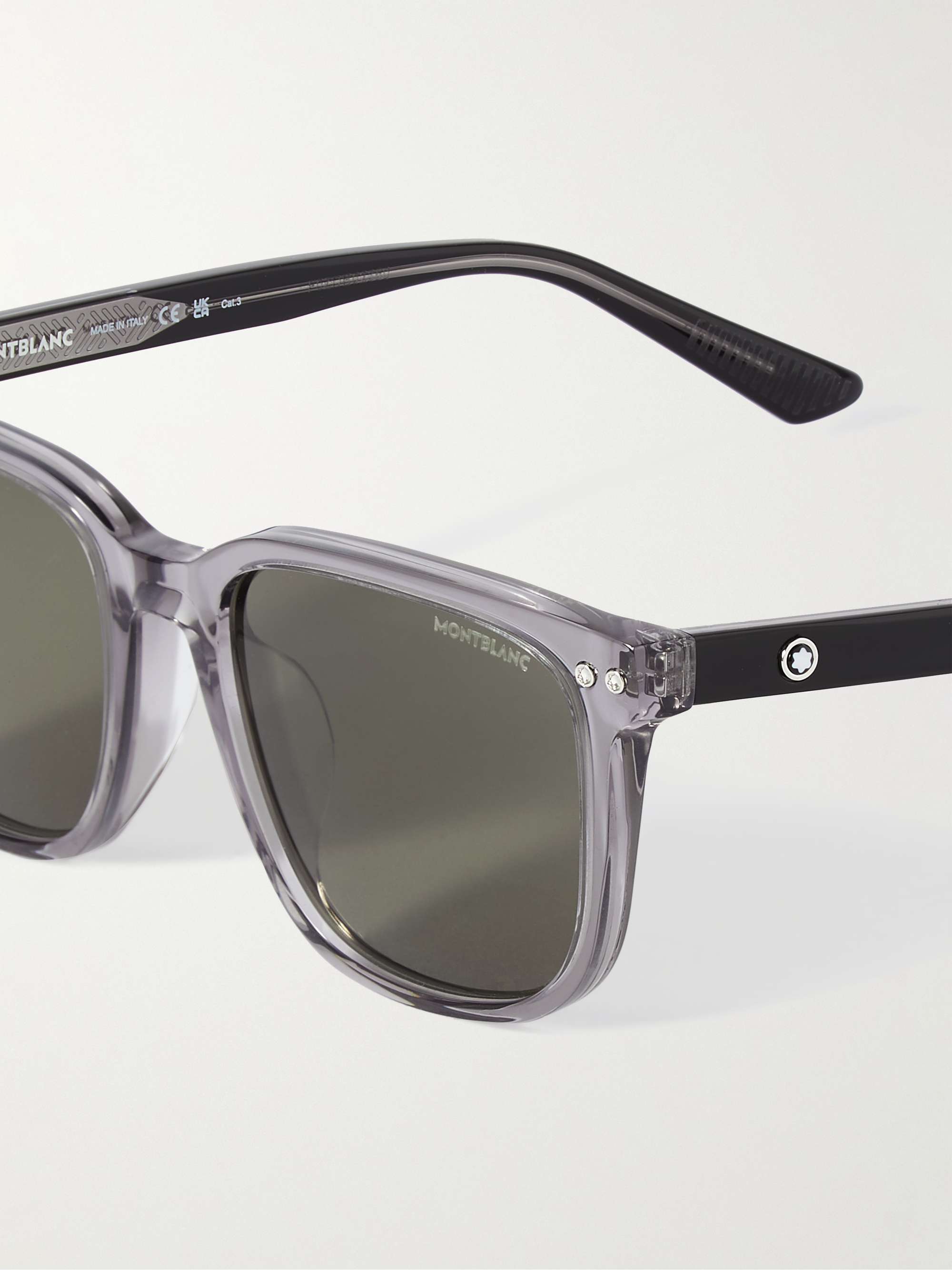 MONTBLANC DFrame Acetate Sunglasses for Men MR PORTER