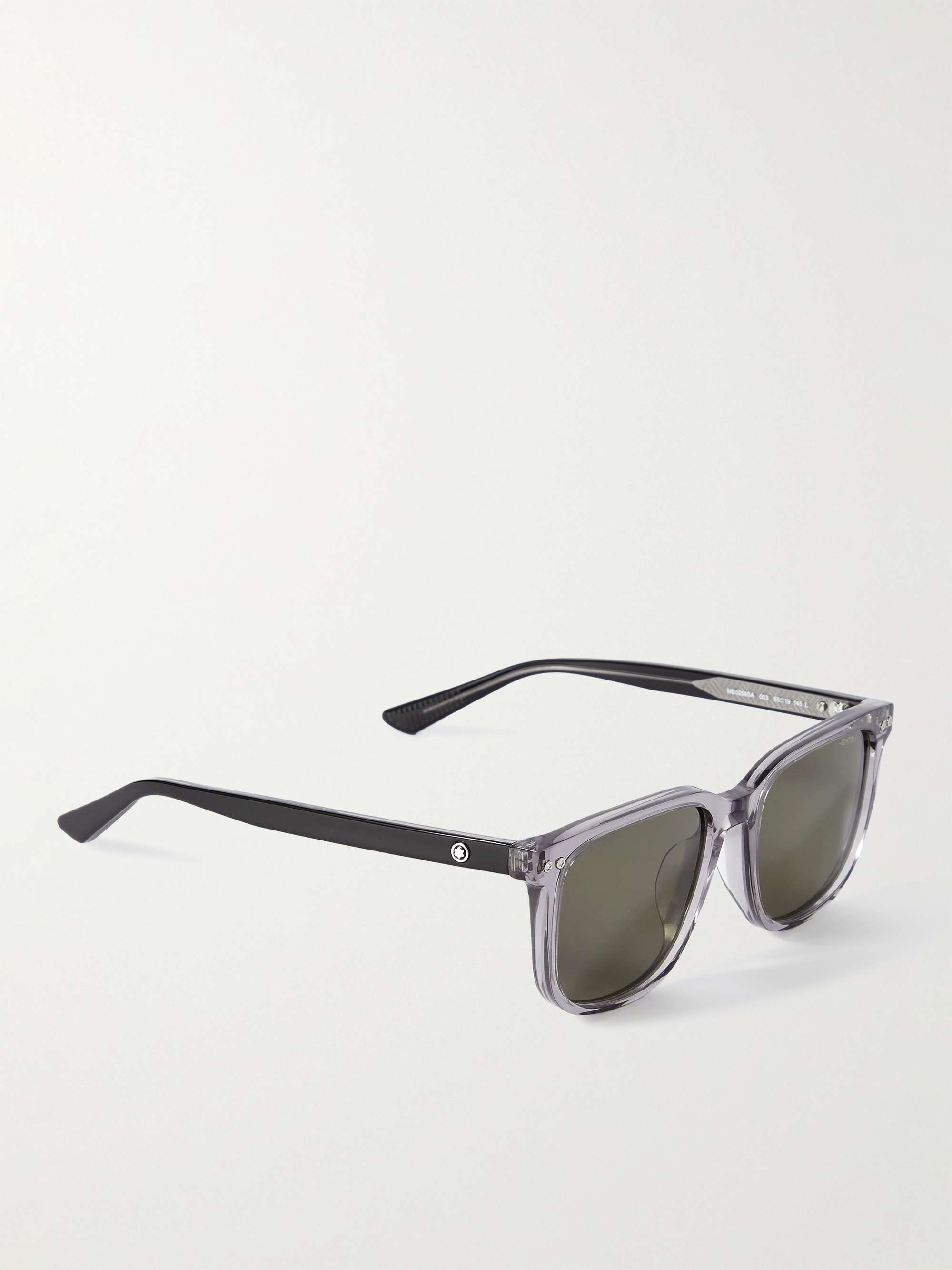 MONTBLANC DFrame Acetate Sunglasses for Men MR PORTER