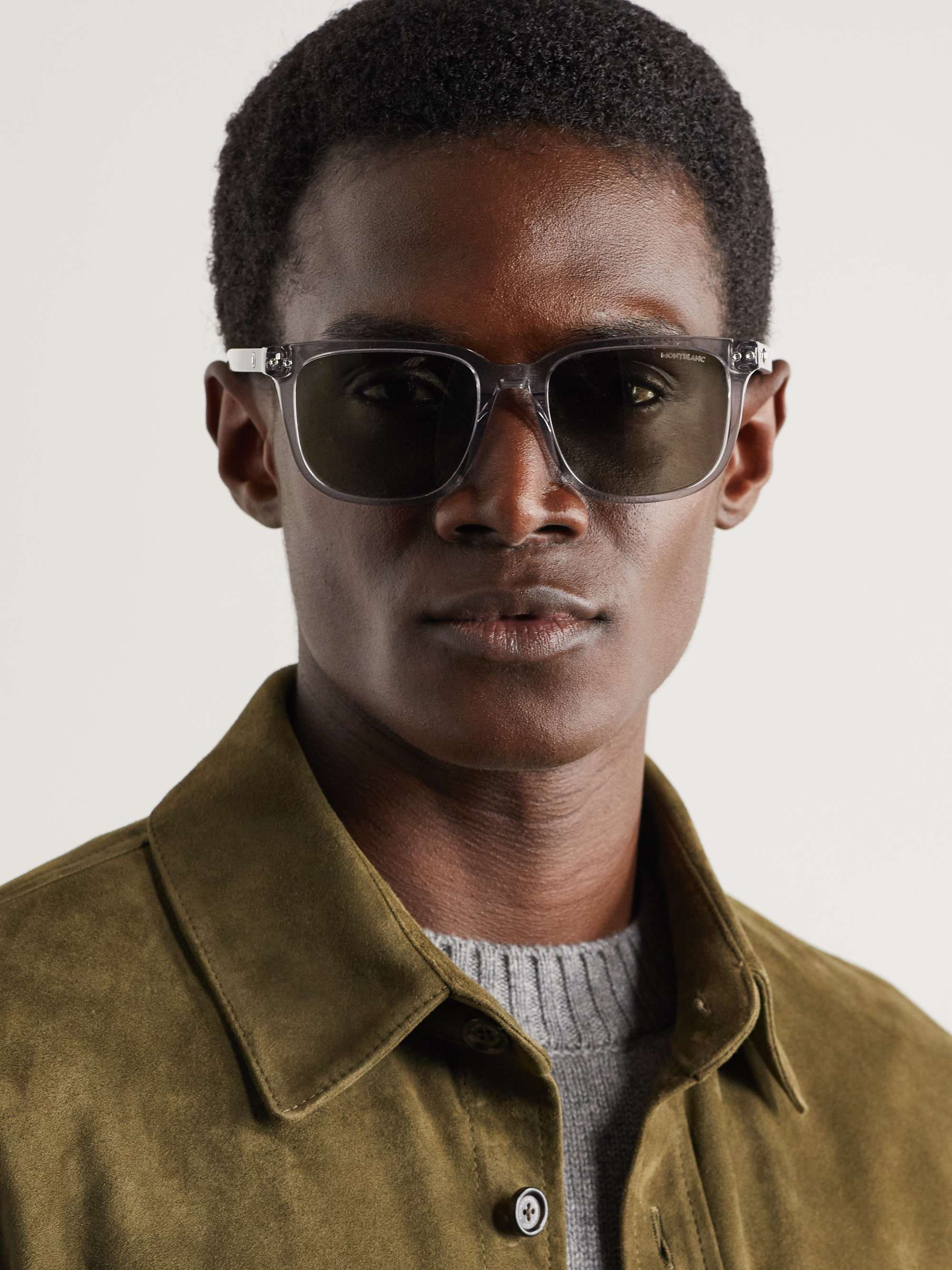 MONTBLANC D-Frame Acetate Sunglasses for Men | MR PORTER