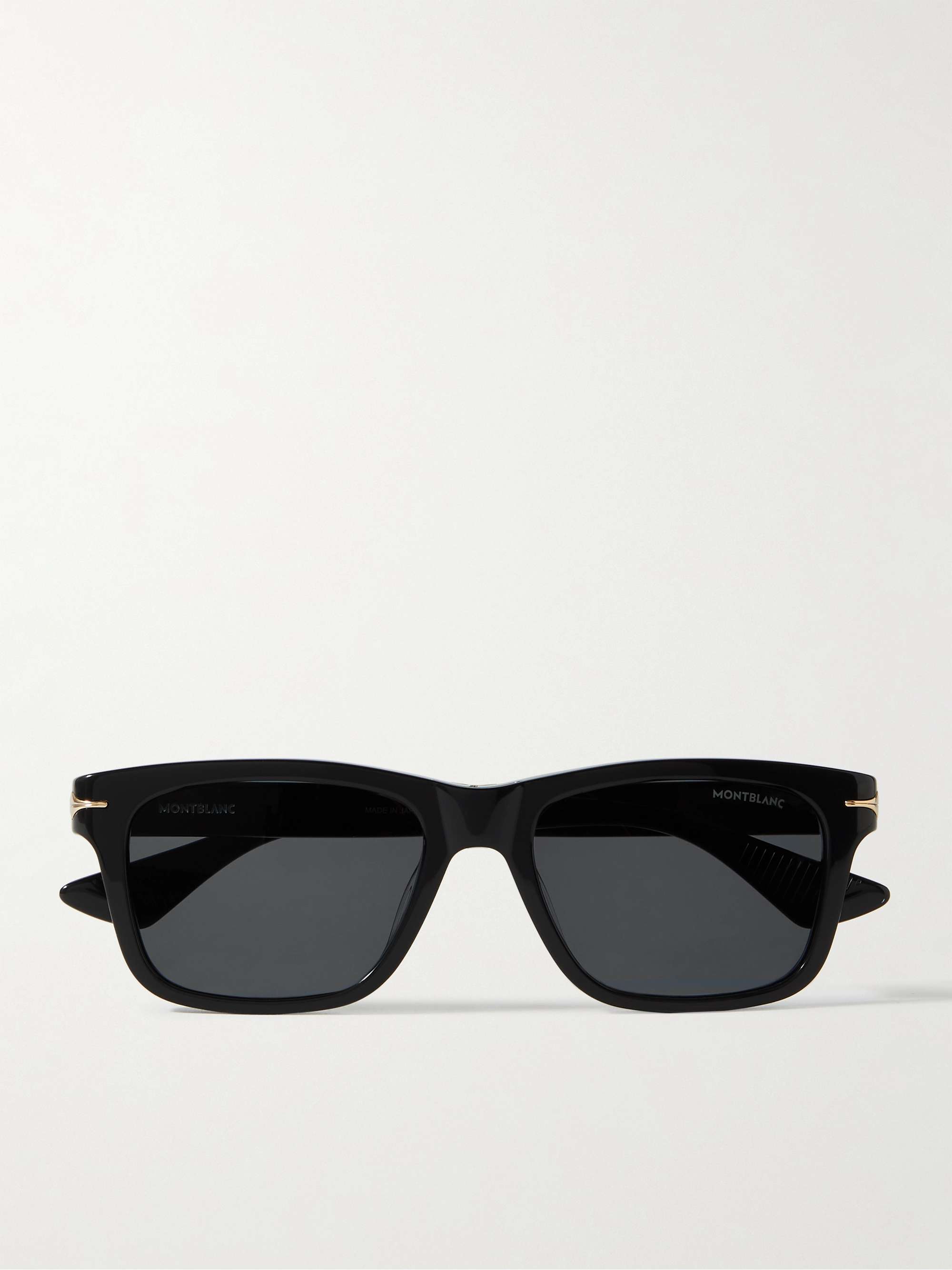 MONTBLANC Square-Frame Acetate Sunglasses for Men | MR PORTER