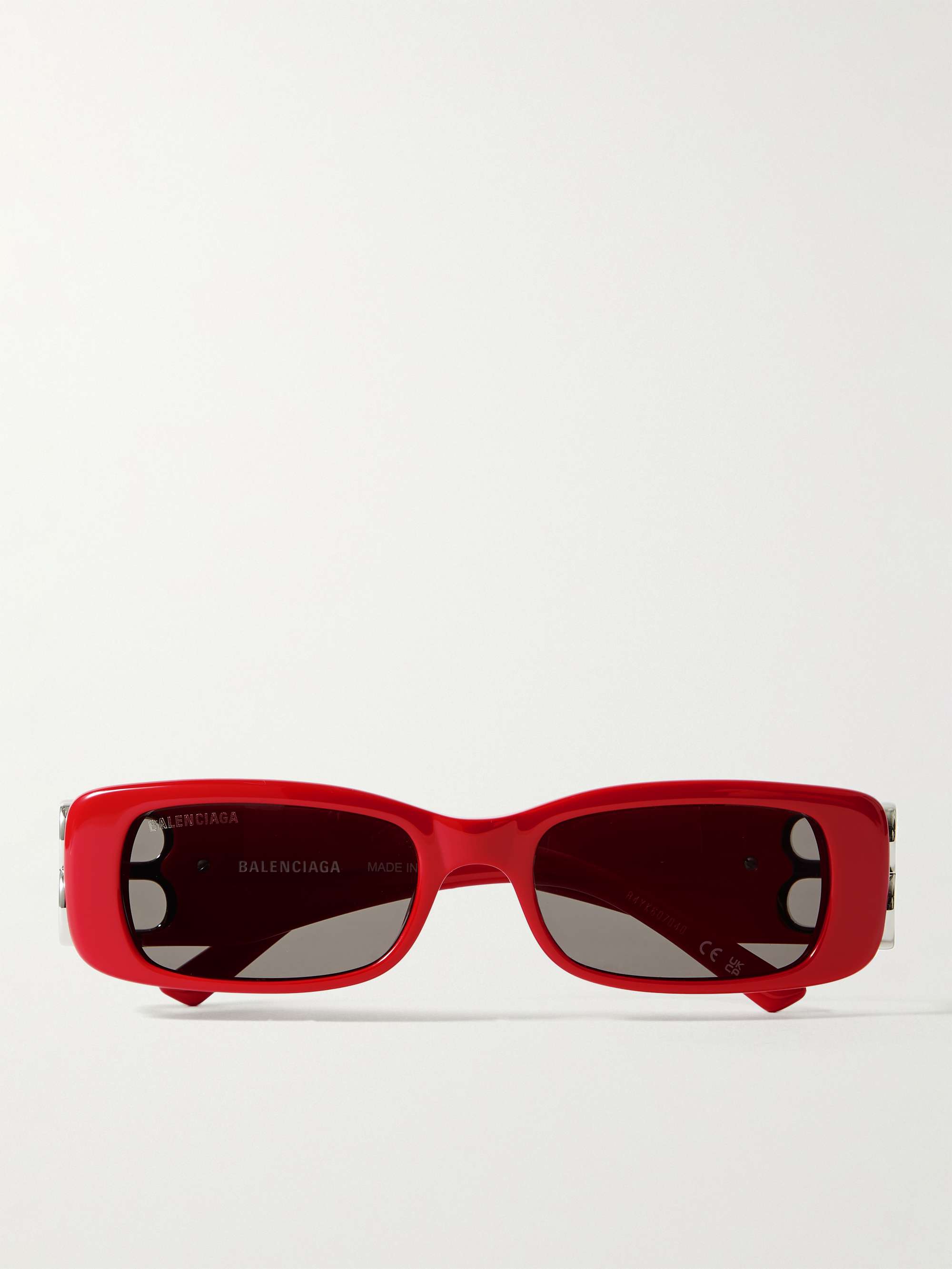 BALENCIAGA EYEWEAR Rectangularframe acetate sunglasses  NETAPORTER