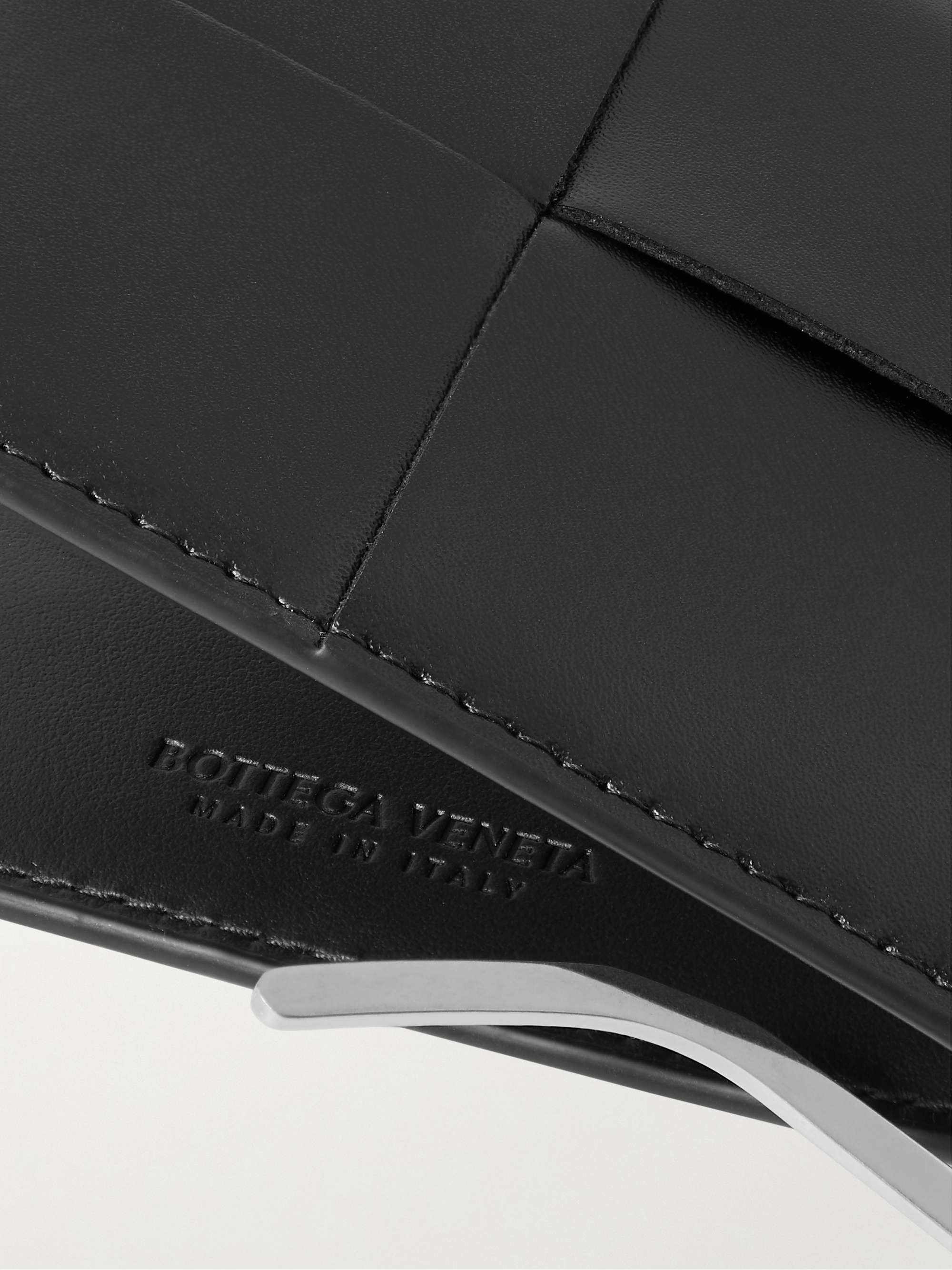BOTTEGA VENETA Cassette Intrecciato Leather Bifold Cardholder with Money Clip