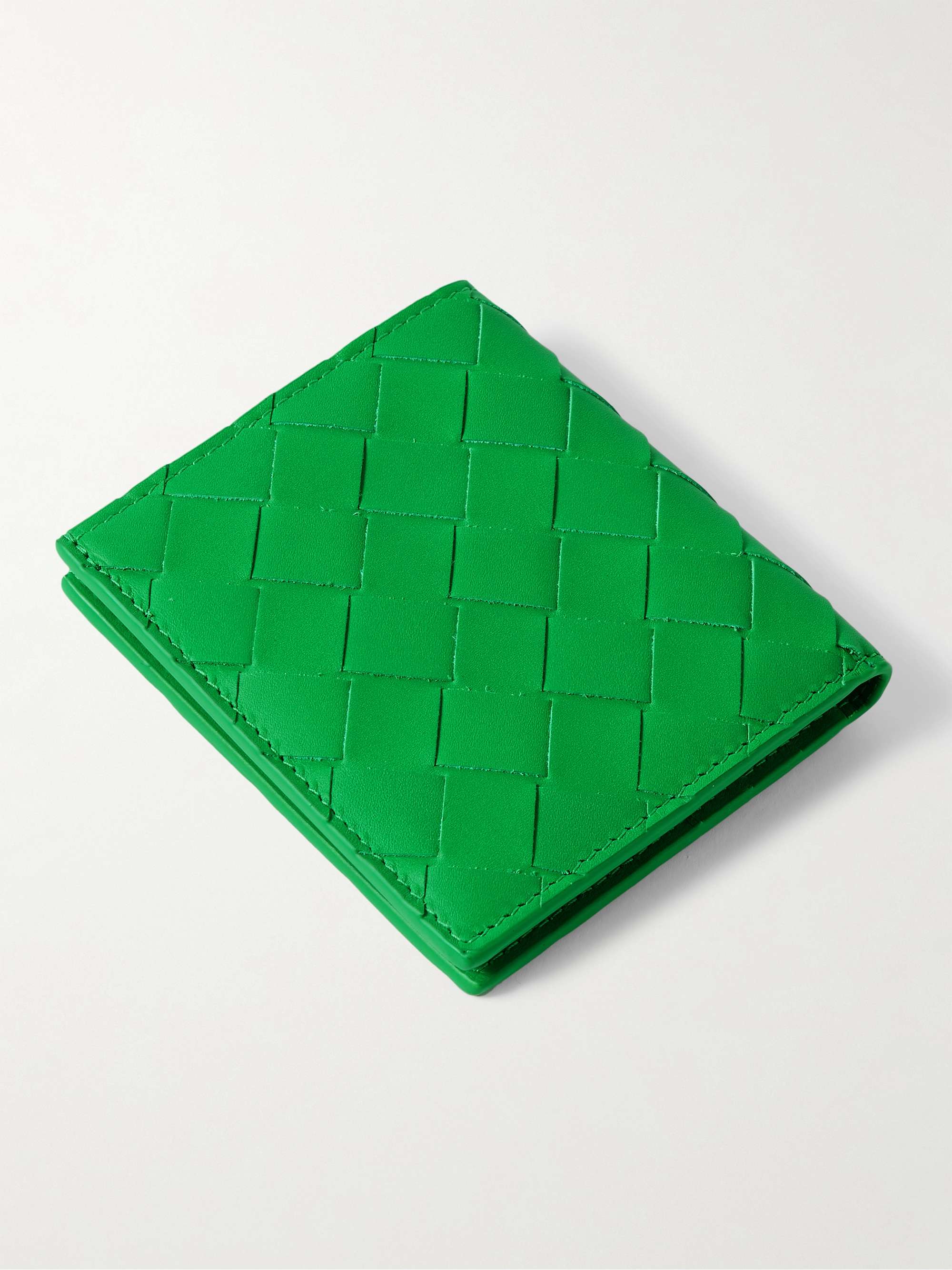 BOTTEGA VENETA Intrecciato Leather Billfold Wallet
