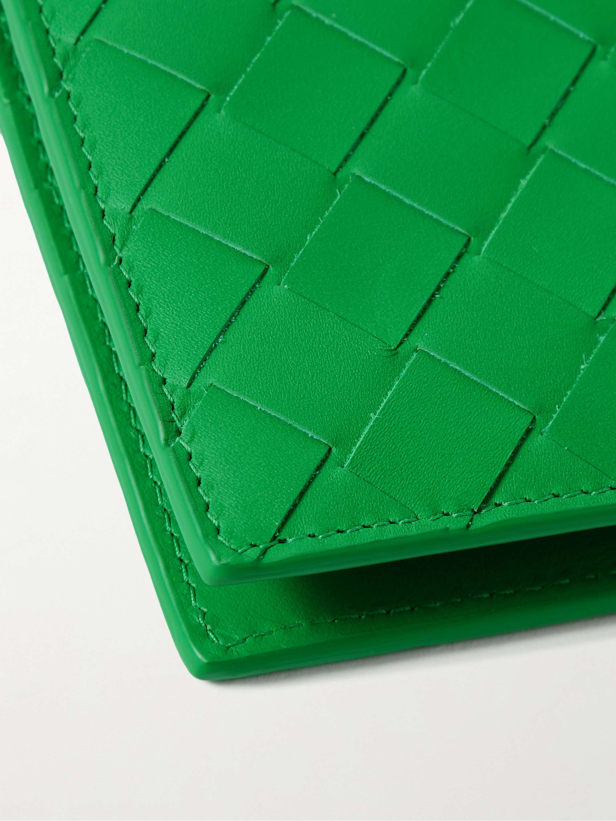 BOTTEGA VENETA Intrecciato Leather Billfold Wallet