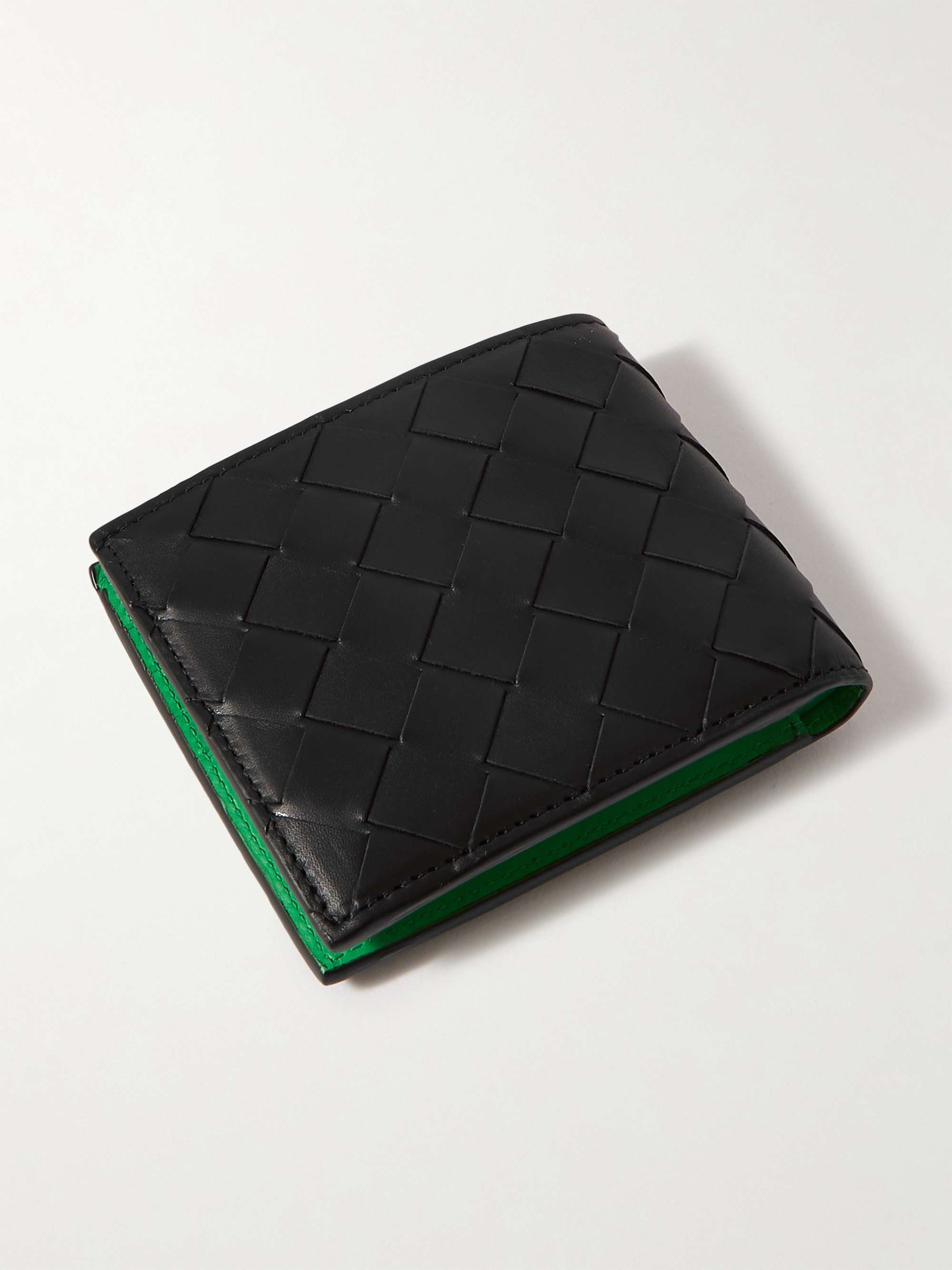 BOTTEGA VENETA Intrecciato Leather Billfold Wallet